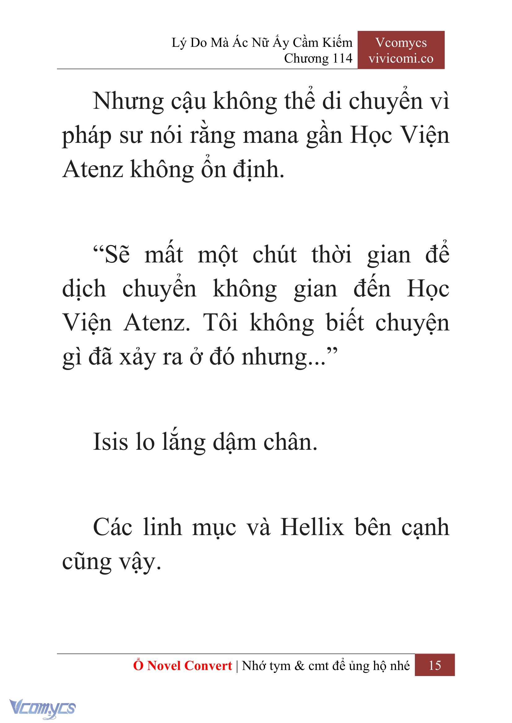 [Novel] Lý Do Mà Ác Nữ Ấy Cầm Kiếm Chapter 114 - Trang 18