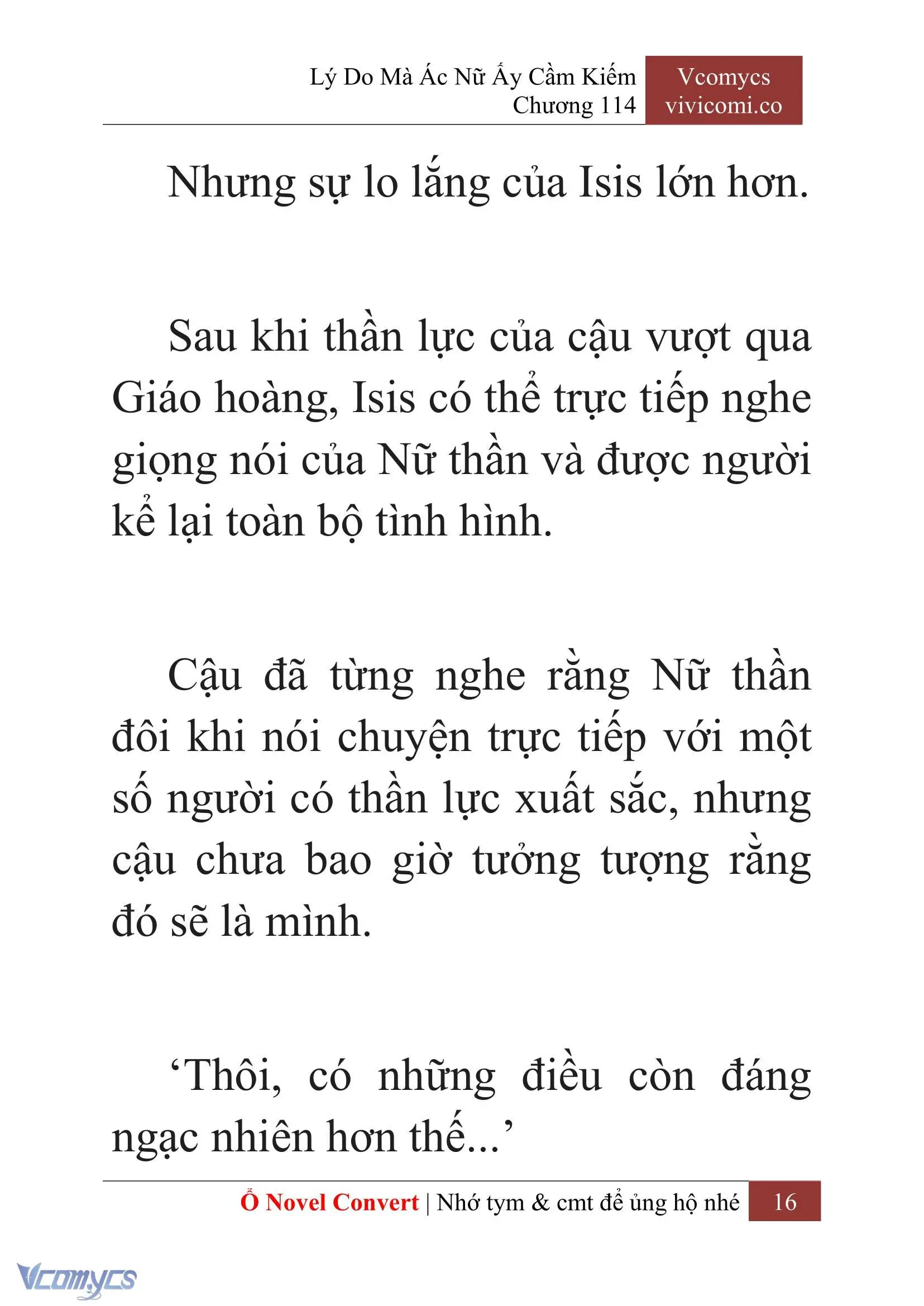 [Novel] Lý Do Mà Ác Nữ Ấy Cầm Kiếm Chapter 114 - Trang 19