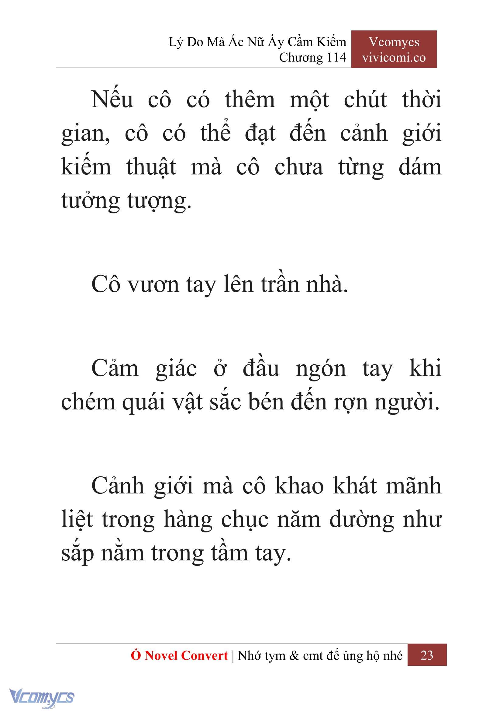 [Novel] Lý Do Mà Ác Nữ Ấy Cầm Kiếm Chapter 114 - Trang 26