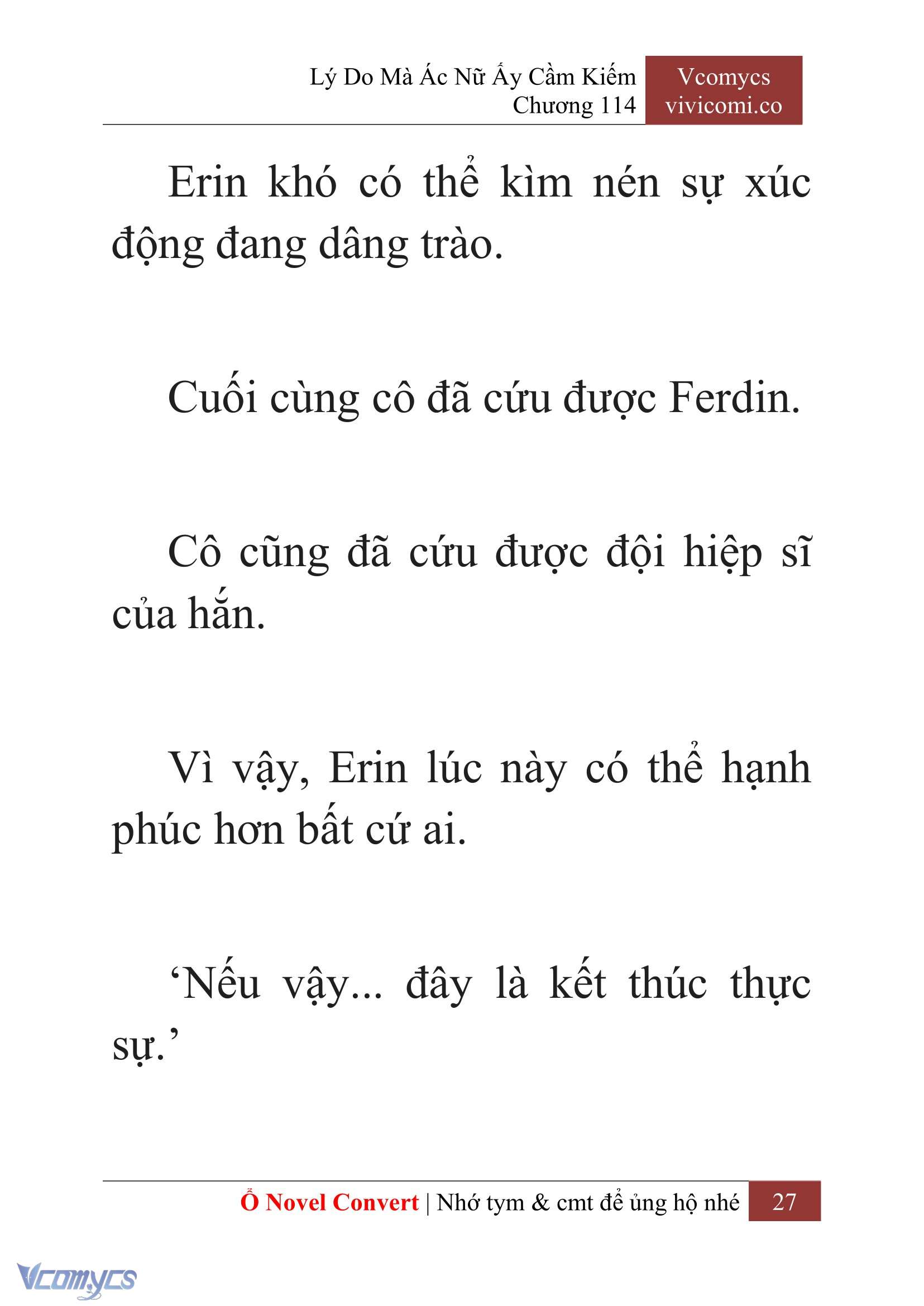 [Novel] Lý Do Mà Ác Nữ Ấy Cầm Kiếm Chapter 114 - Trang 30