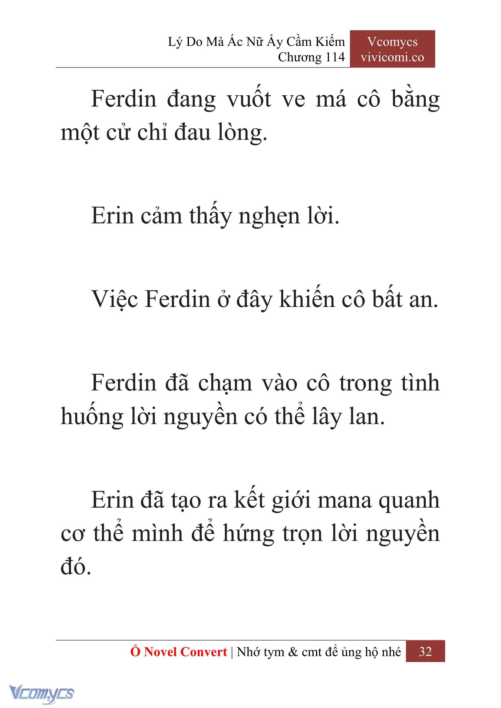 [Novel] Lý Do Mà Ác Nữ Ấy Cầm Kiếm Chapter 114 - Trang 35