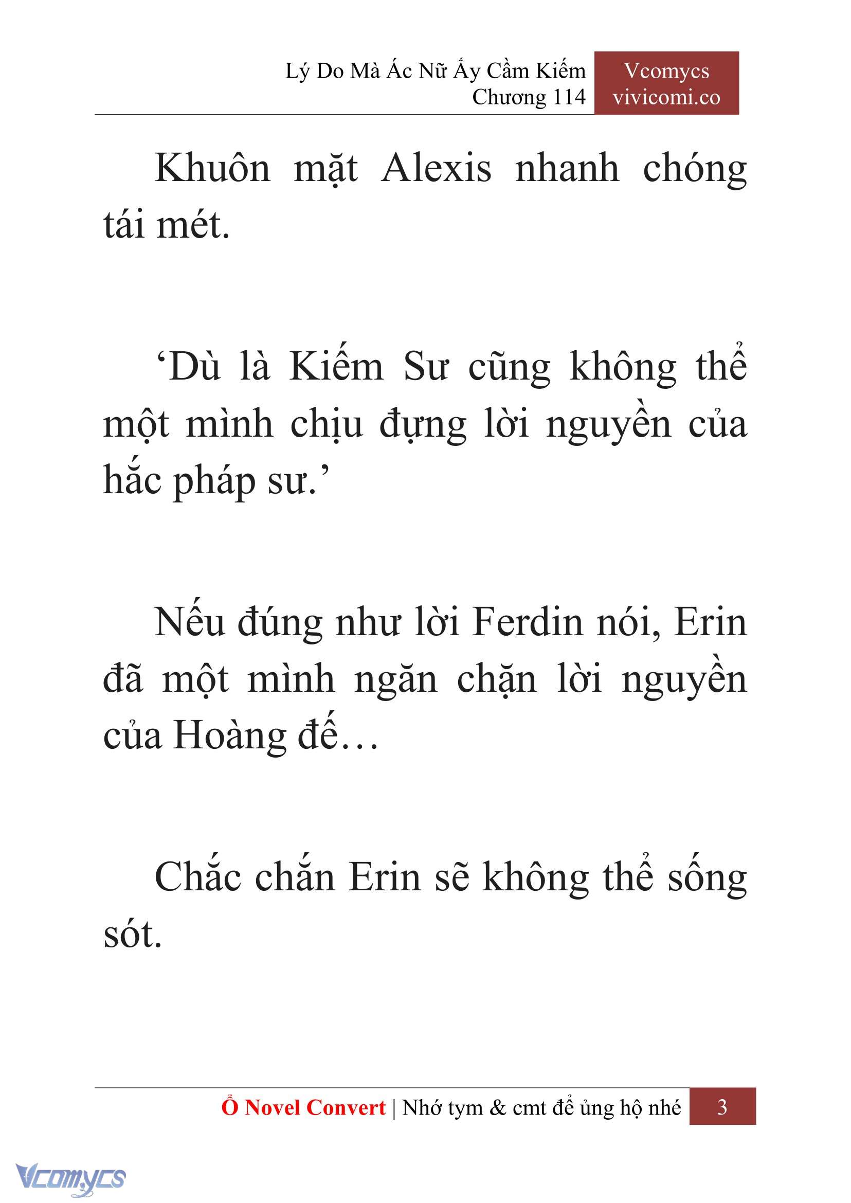 [Novel] Lý Do Mà Ác Nữ Ấy Cầm Kiếm Chapter 114 - Trang 6