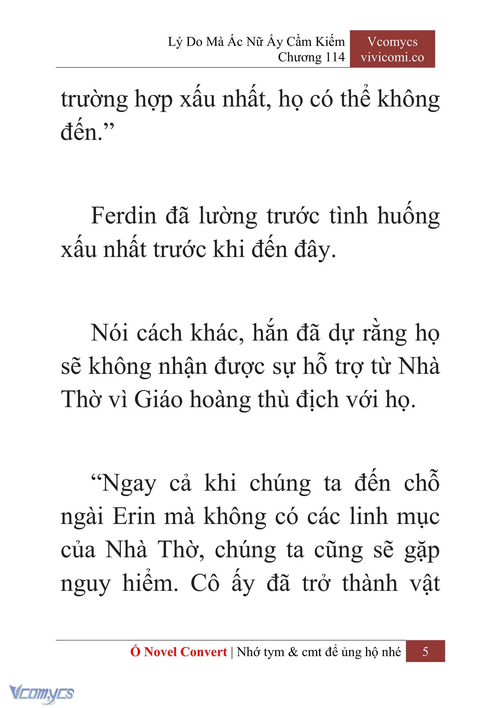 [Novel] Lý Do Mà Ác Nữ Ấy Cầm Kiếm Chapter 114 - Trang 8