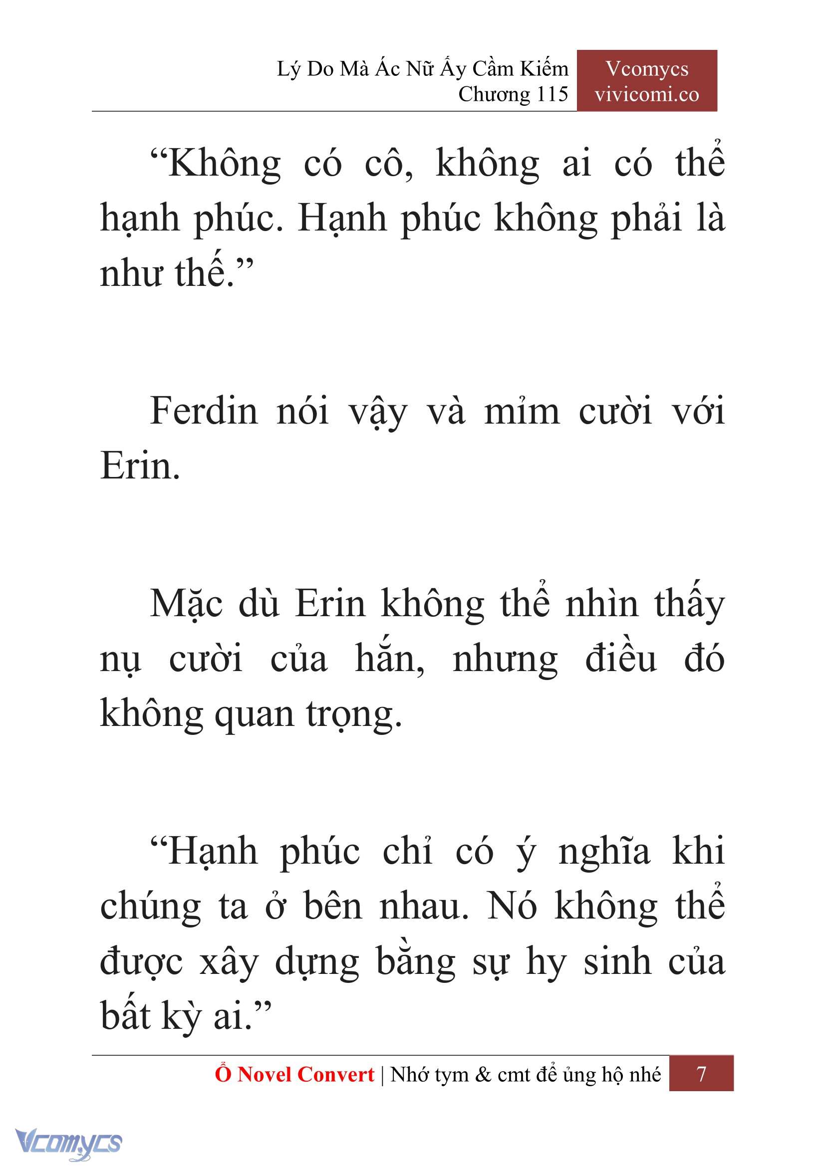 [Novel] Lý Do Mà Ác Nữ Ấy Cầm Kiếm Chapter 115 - Trang 10