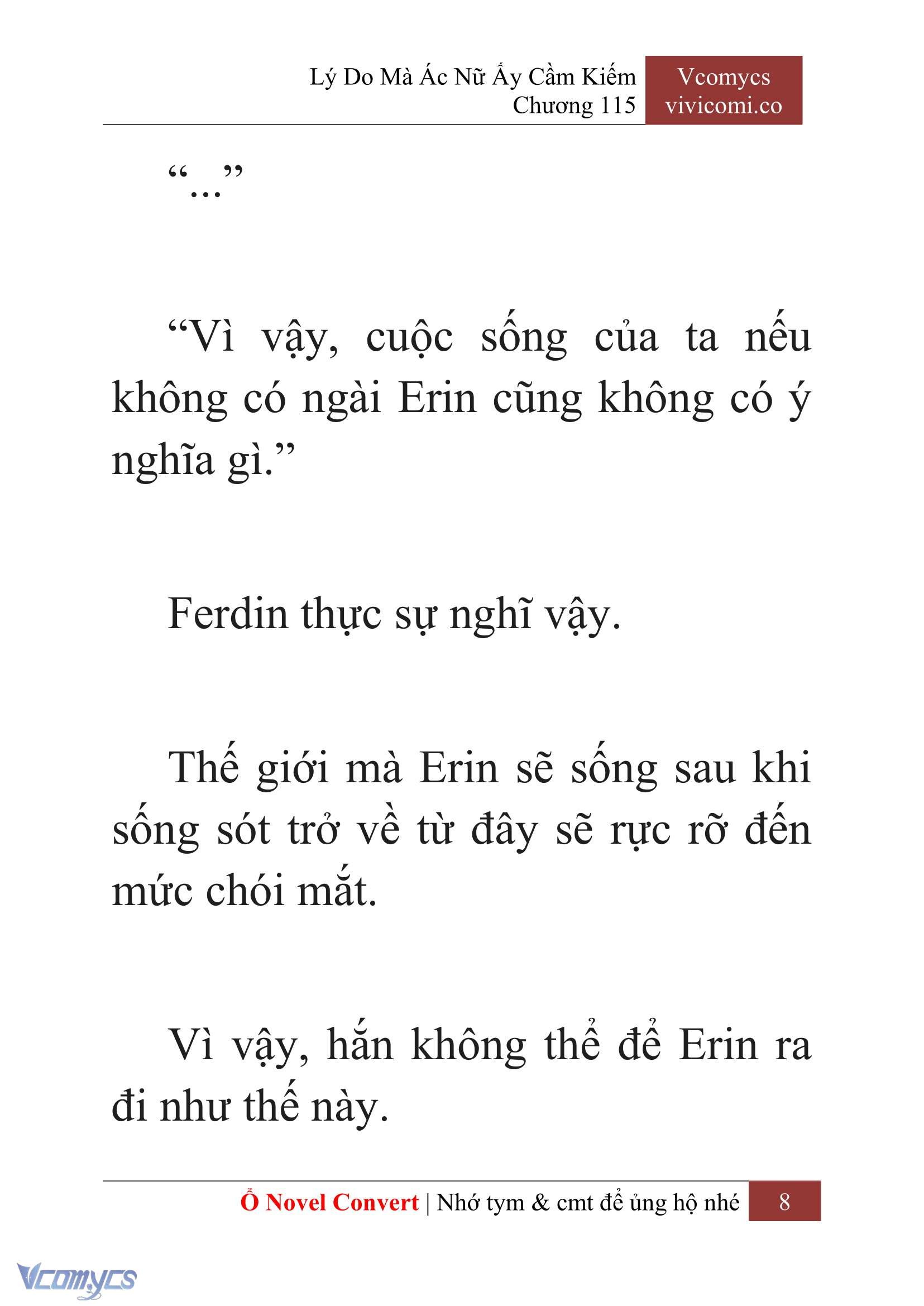[Novel] Lý Do Mà Ác Nữ Ấy Cầm Kiếm Chapter 115 - Trang 11