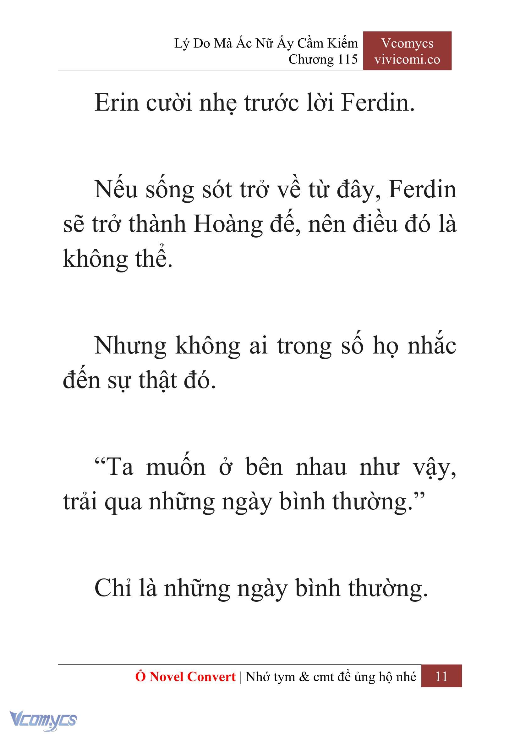 [Novel] Lý Do Mà Ác Nữ Ấy Cầm Kiếm Chapter 115 - Trang 14