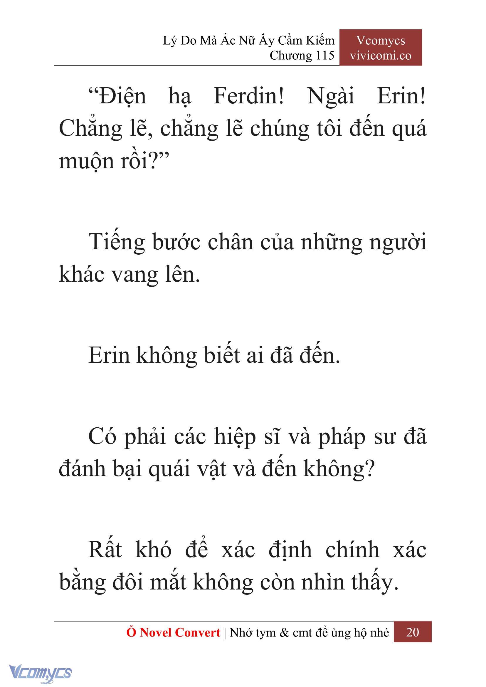 [Novel] Lý Do Mà Ác Nữ Ấy Cầm Kiếm Chapter 115 - Trang 23