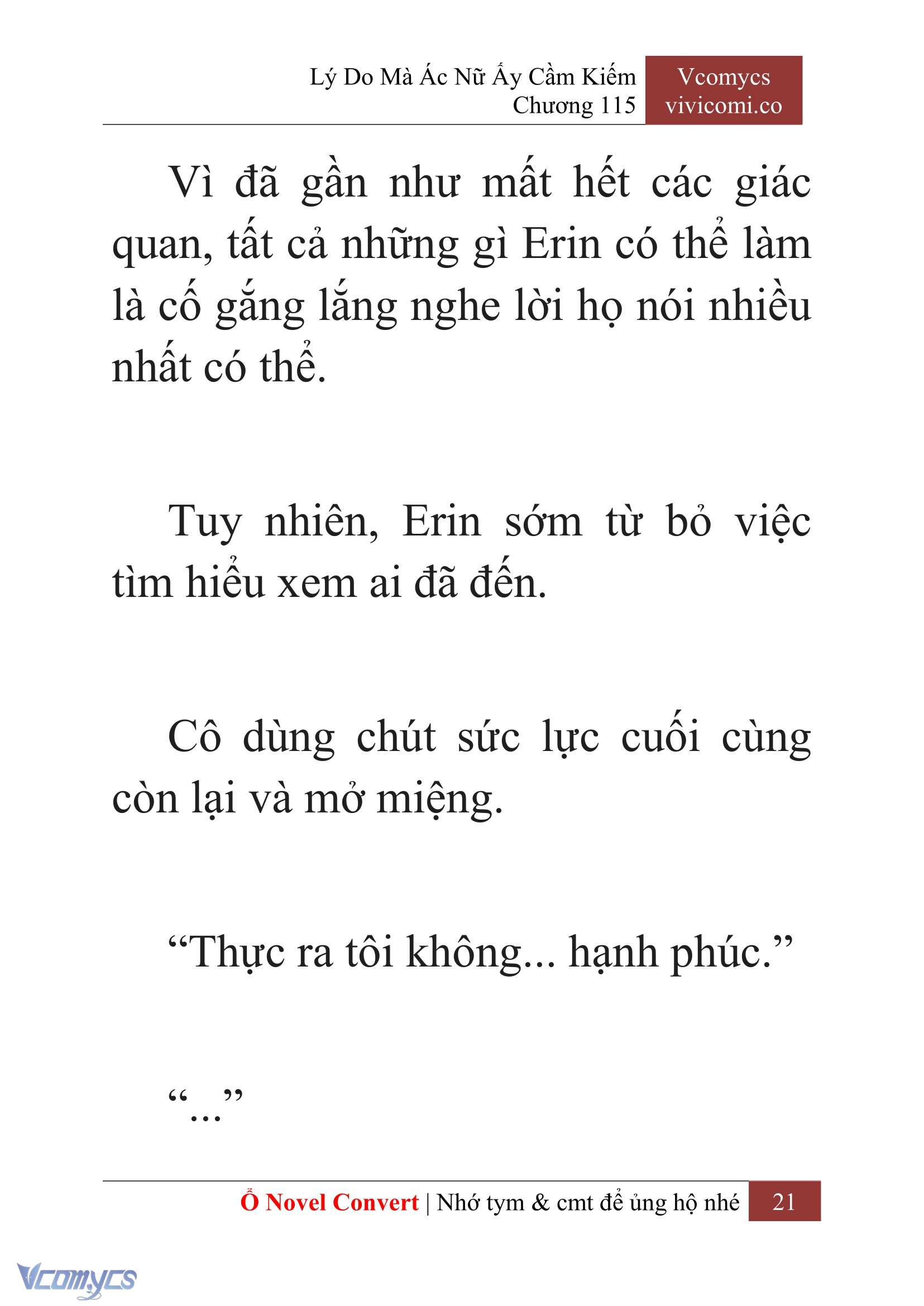 [Novel] Lý Do Mà Ác Nữ Ấy Cầm Kiếm Chapter 115 - Trang 24