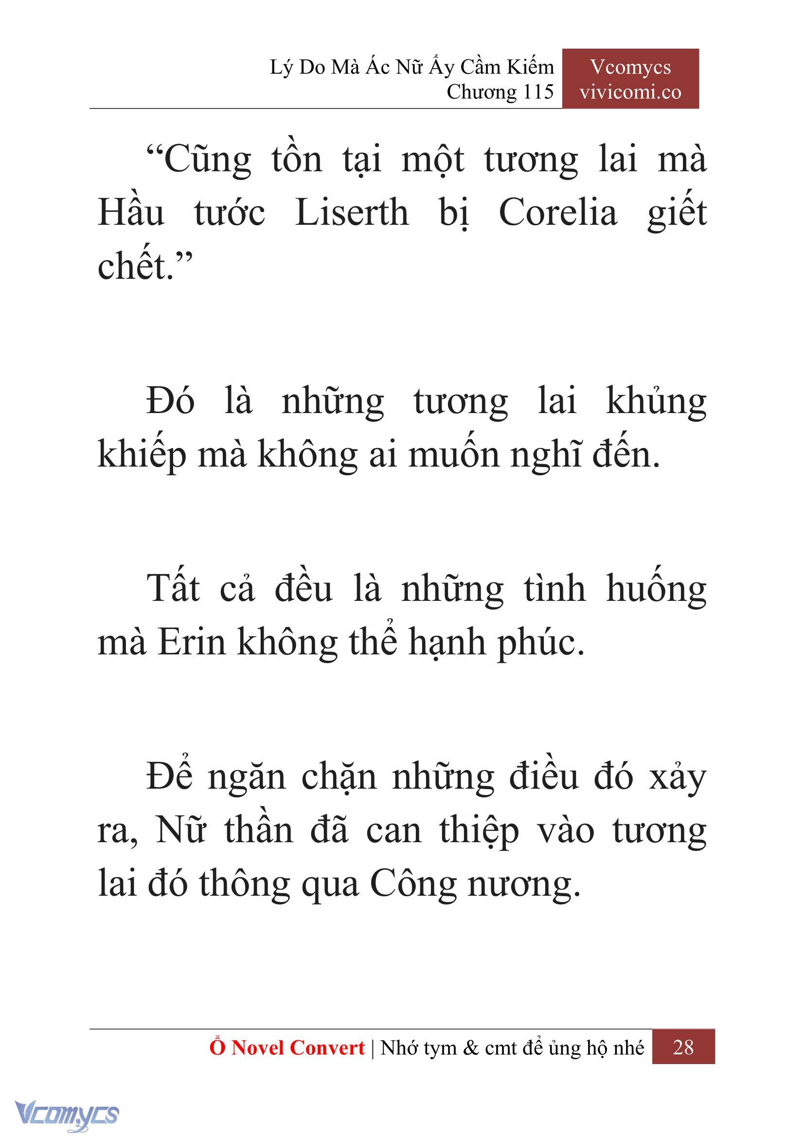 [Novel] Lý Do Mà Ác Nữ Ấy Cầm Kiếm Chapter 115 - Trang 31