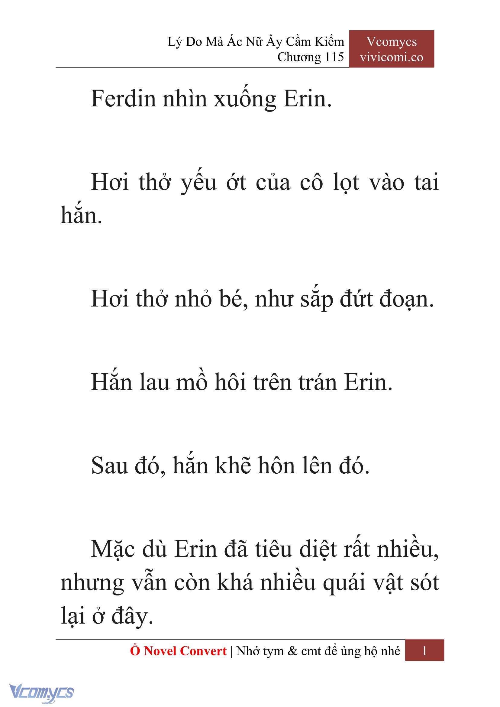 [Novel] Lý Do Mà Ác Nữ Ấy Cầm Kiếm Chapter 115 - Trang 4