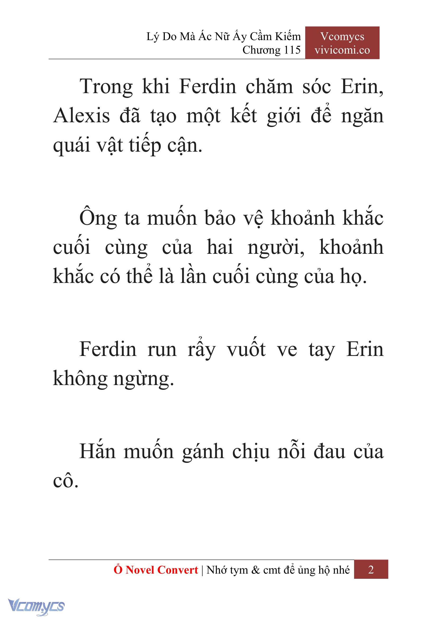 [Novel] Lý Do Mà Ác Nữ Ấy Cầm Kiếm Chapter 115 - Trang 5