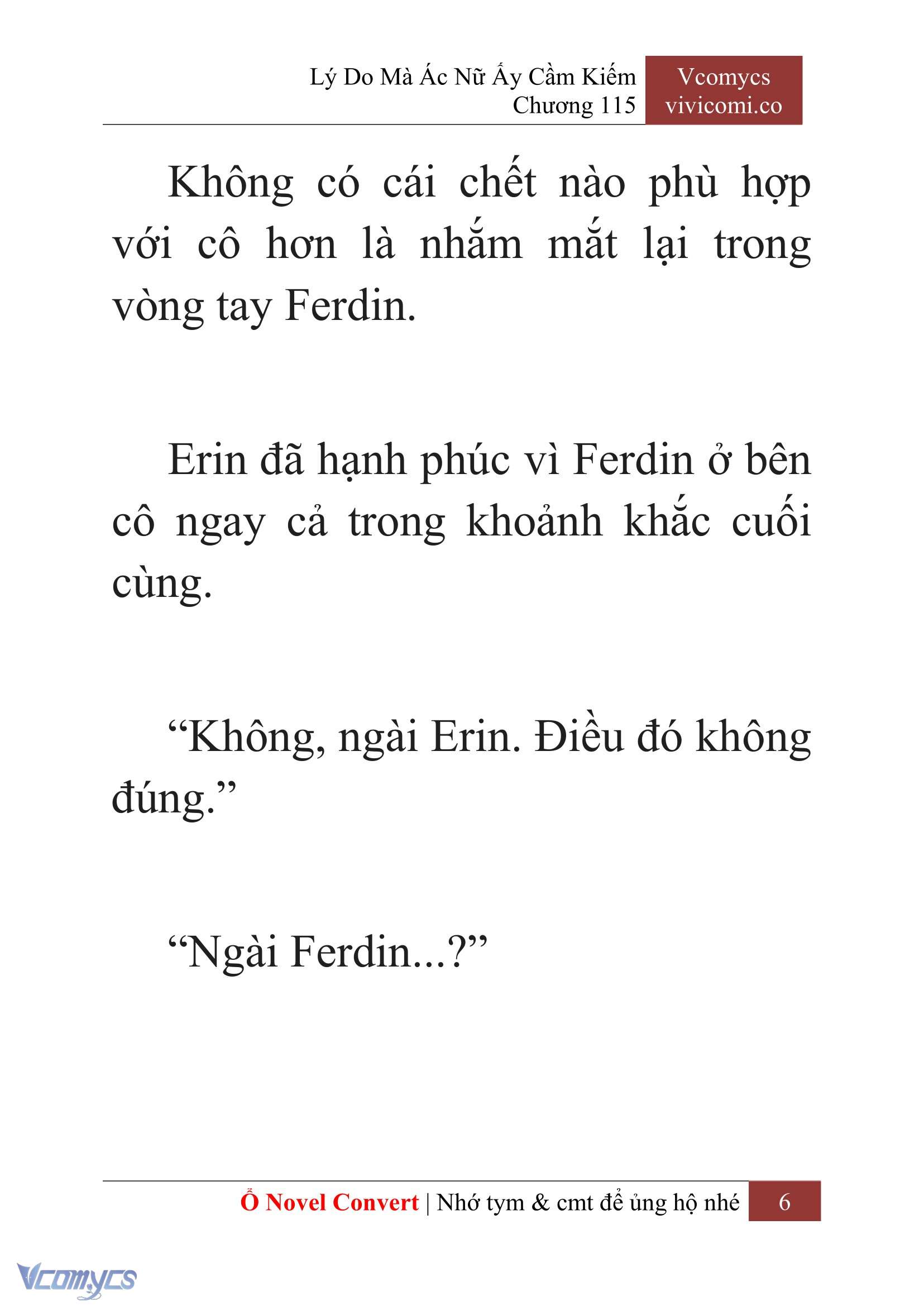 [Novel] Lý Do Mà Ác Nữ Ấy Cầm Kiếm Chapter 115 - Trang 9