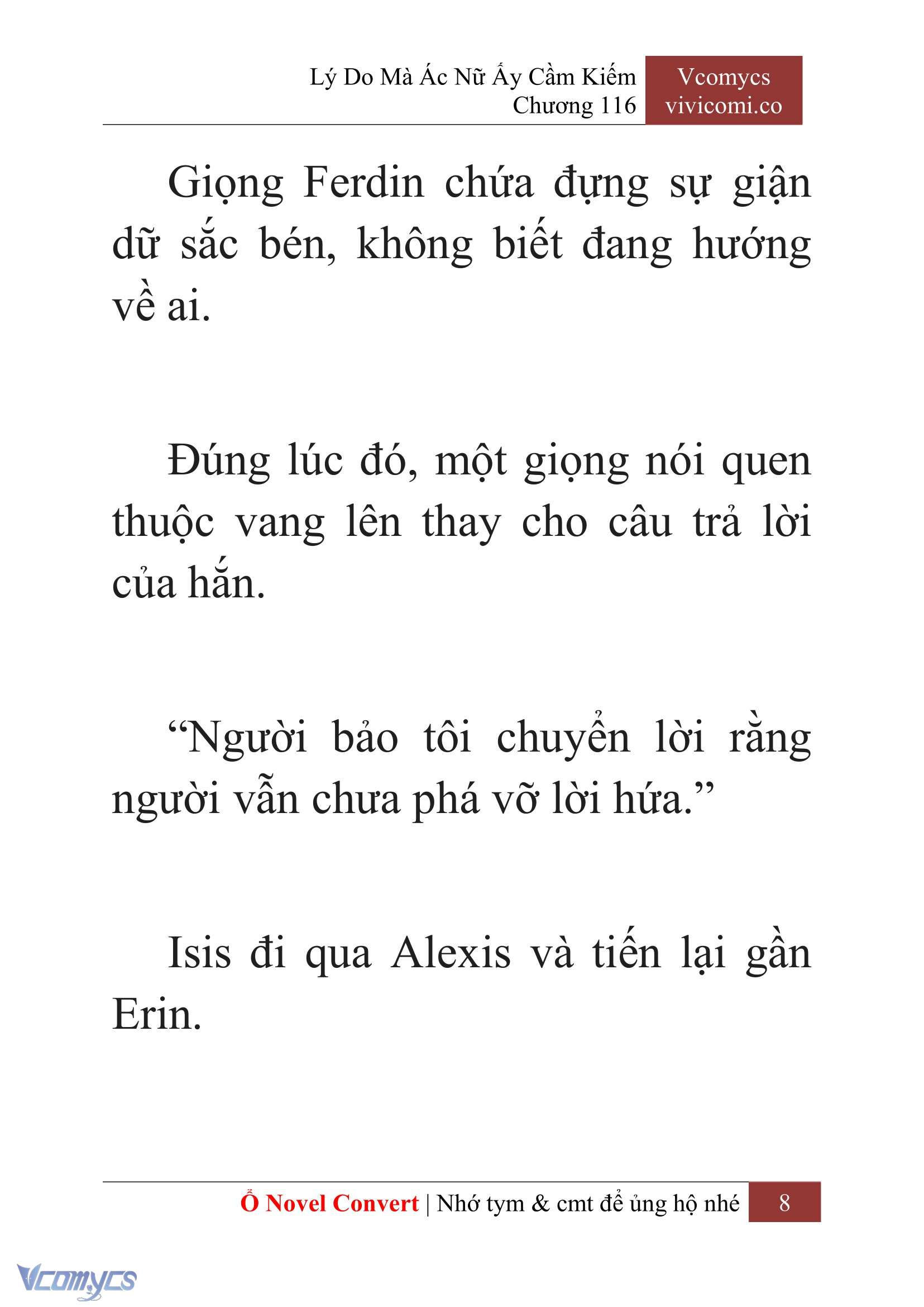 [Novel] Lý Do Mà Ác Nữ Ấy Cầm Kiếm Chapter 116 - Trang 11