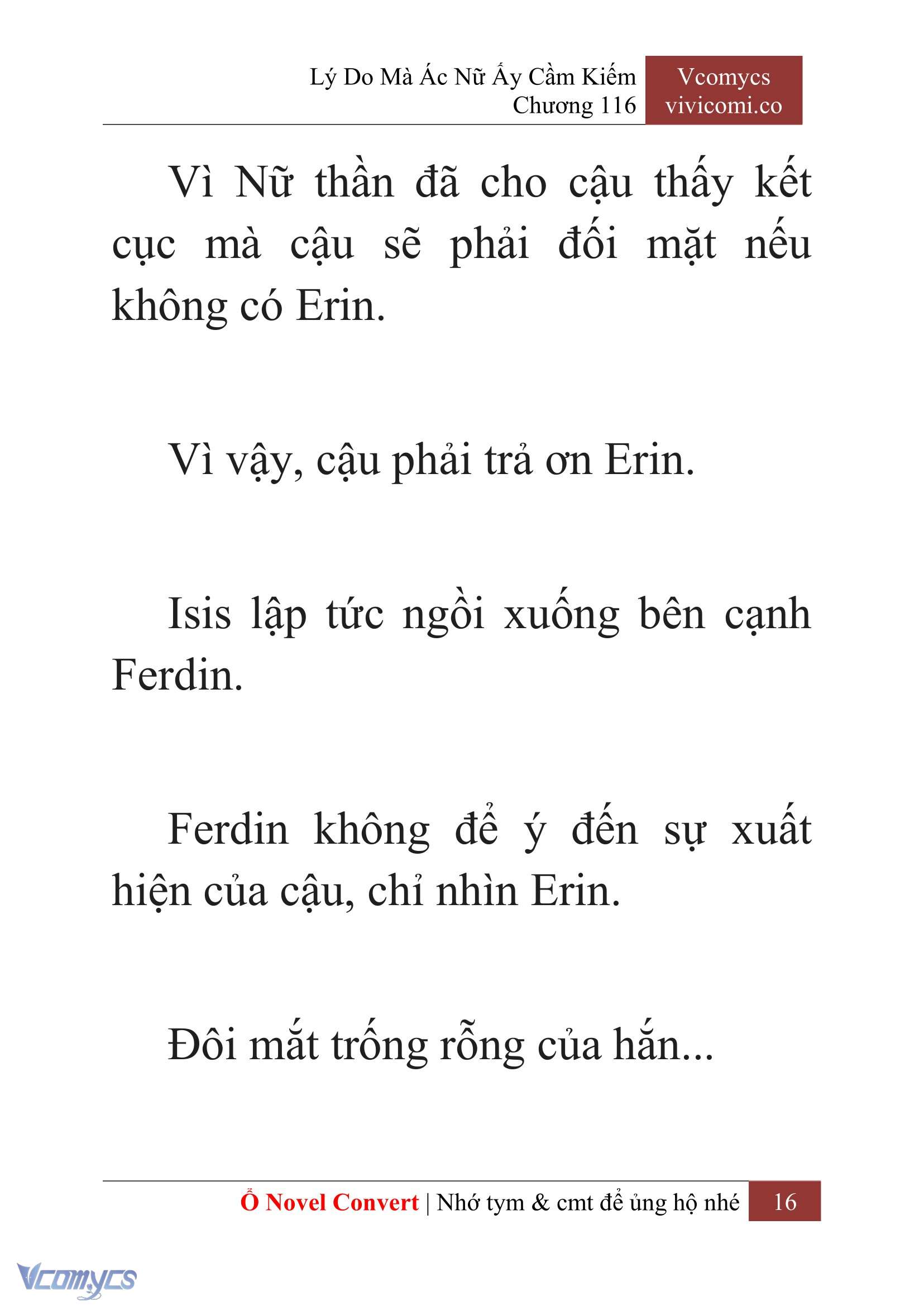 [Novel] Lý Do Mà Ác Nữ Ấy Cầm Kiếm Chapter 116 - Trang 19