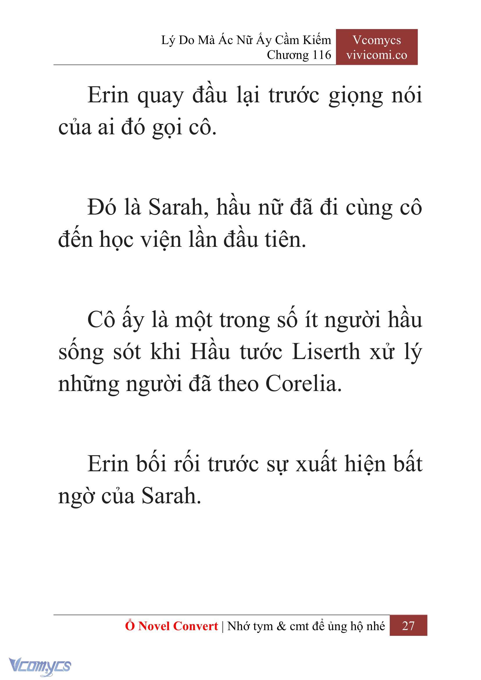 [Novel] Lý Do Mà Ác Nữ Ấy Cầm Kiếm Chapter 116 - Trang 30