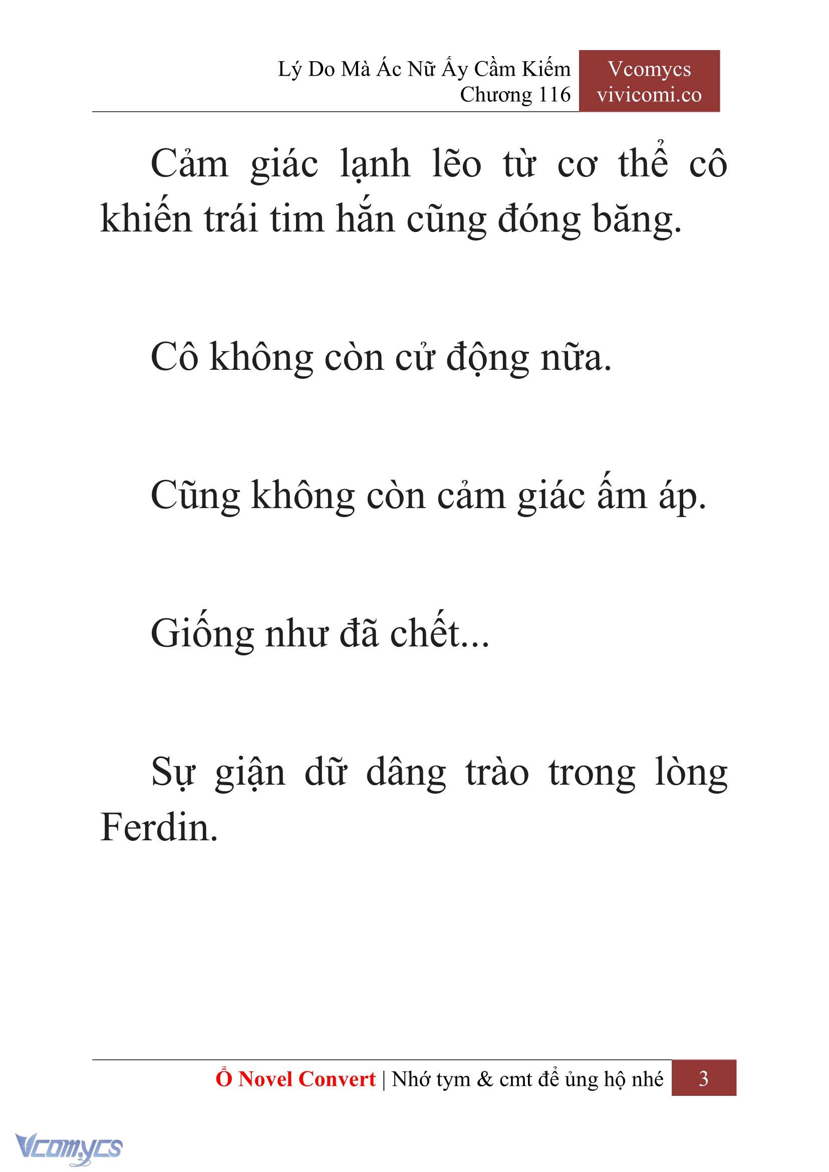 [Novel] Lý Do Mà Ác Nữ Ấy Cầm Kiếm Chapter 116 - Trang 6