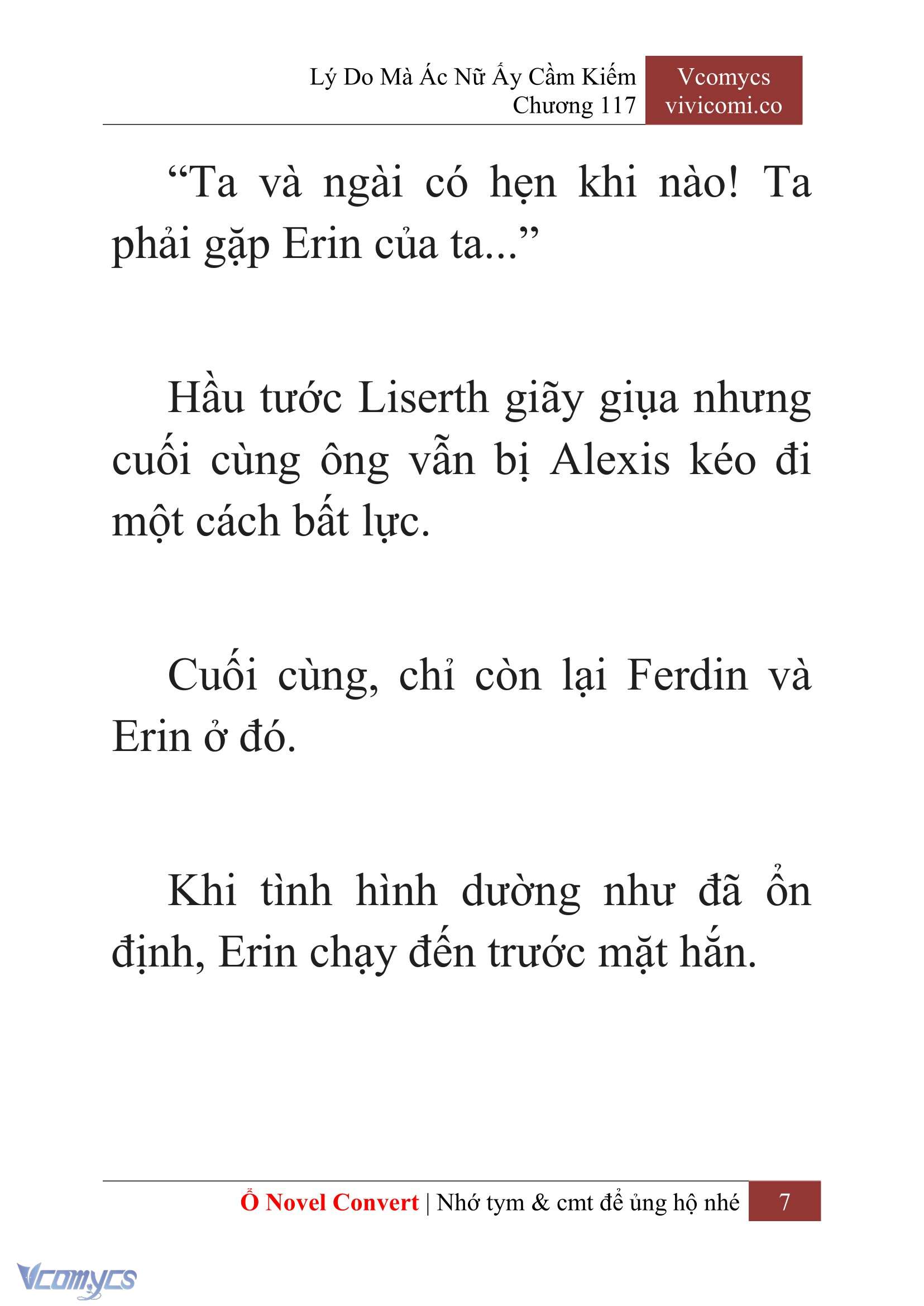 [Novel] Lý Do Mà Ác Nữ Ấy Cầm Kiếm Chapter 117 - Trang 10