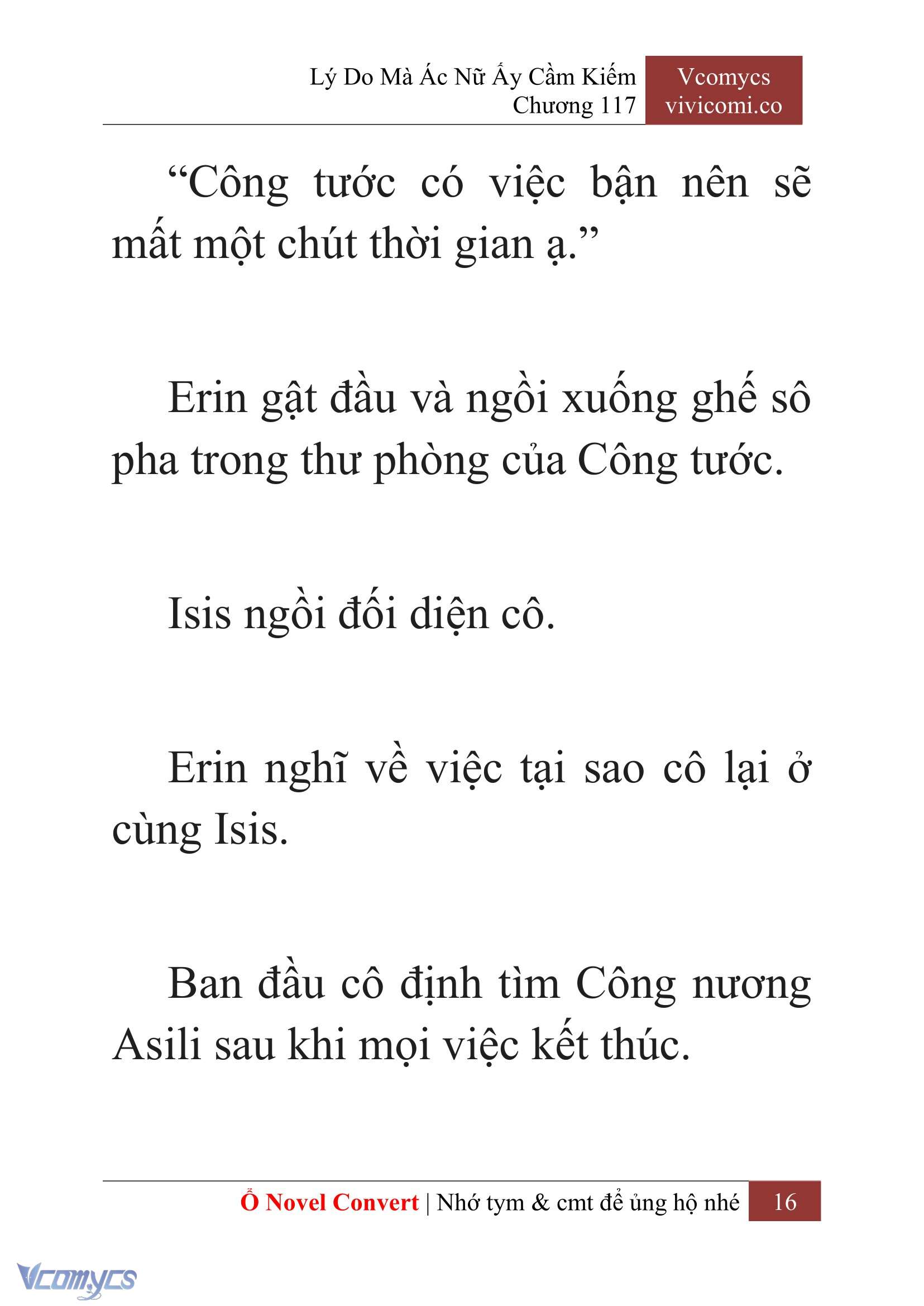 [Novel] Lý Do Mà Ác Nữ Ấy Cầm Kiếm Chapter 117 - Trang 19