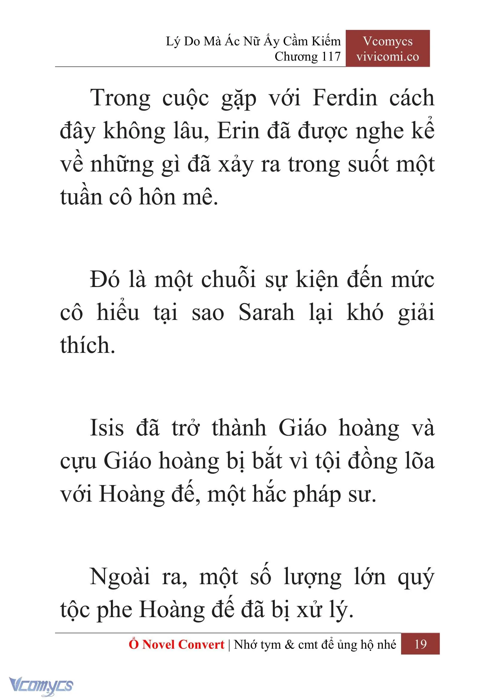 [Novel] Lý Do Mà Ác Nữ Ấy Cầm Kiếm Chapter 117 - Trang 22