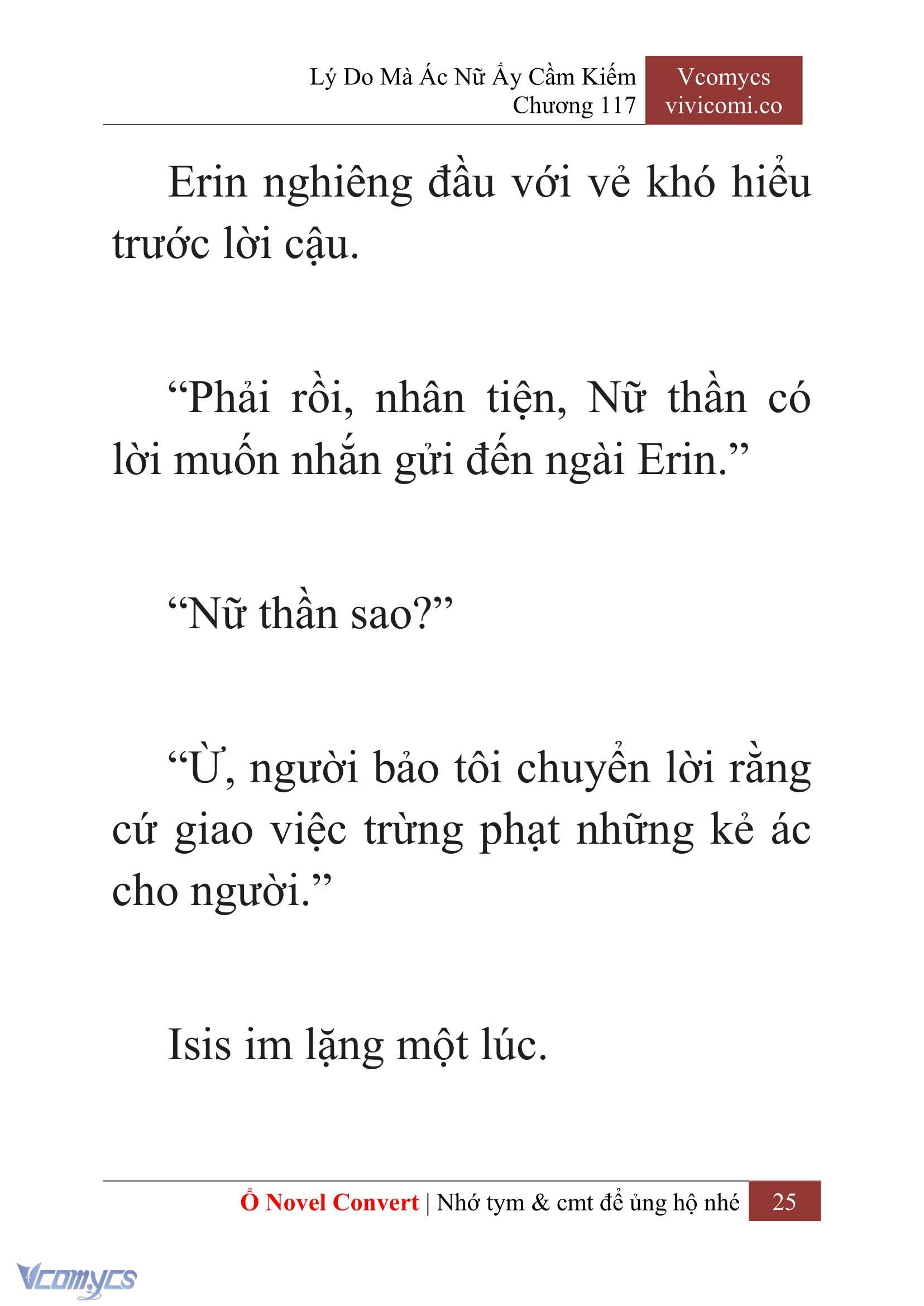 [Novel] Lý Do Mà Ác Nữ Ấy Cầm Kiếm Chapter 117 - Trang 28