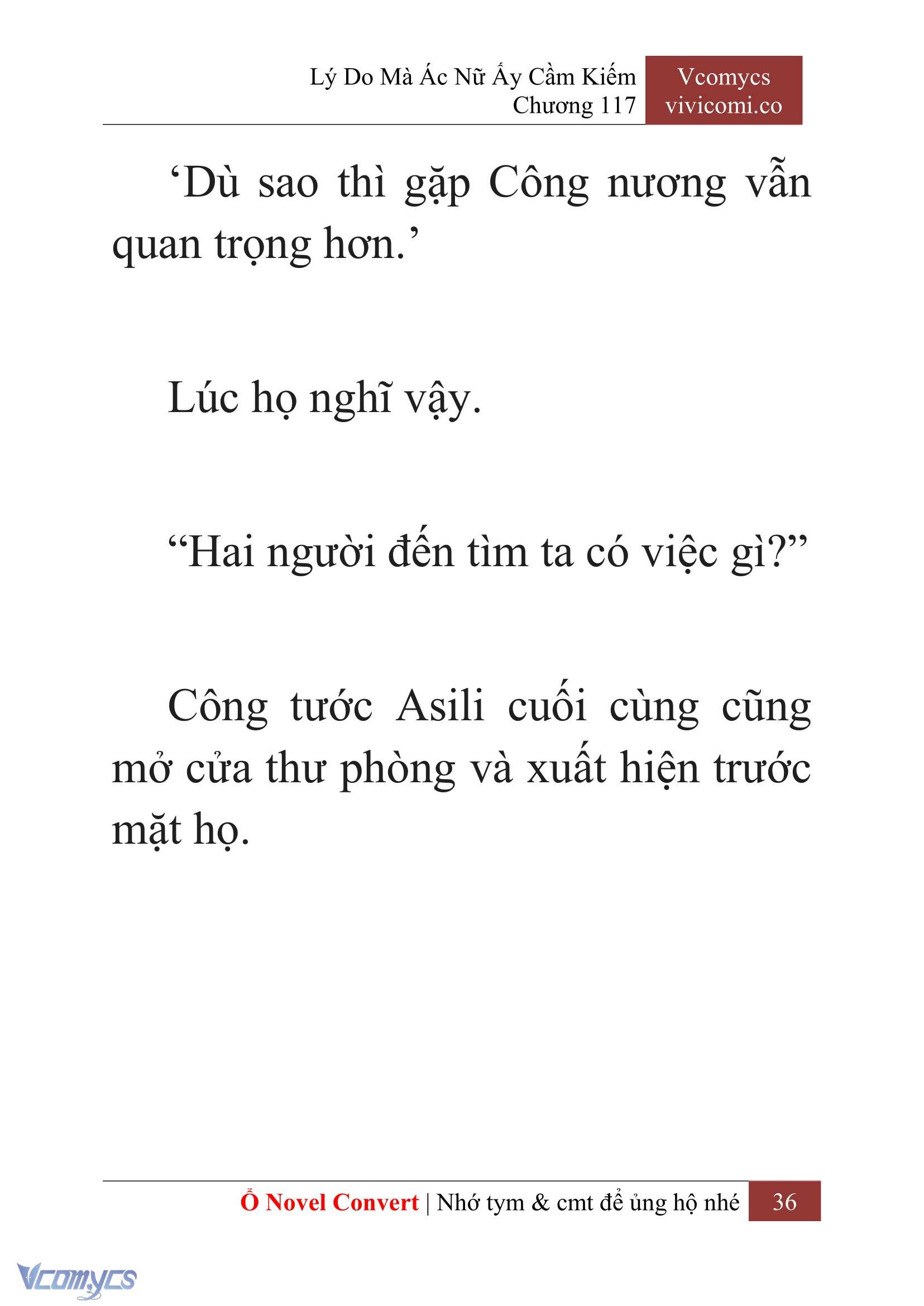 [Novel] Lý Do Mà Ác Nữ Ấy Cầm Kiếm Chapter 117 - Trang 39