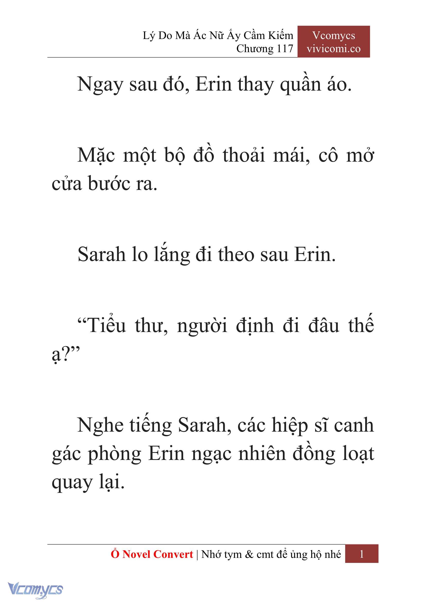 [Novel] Lý Do Mà Ác Nữ Ấy Cầm Kiếm Chapter 117 - Trang 4
