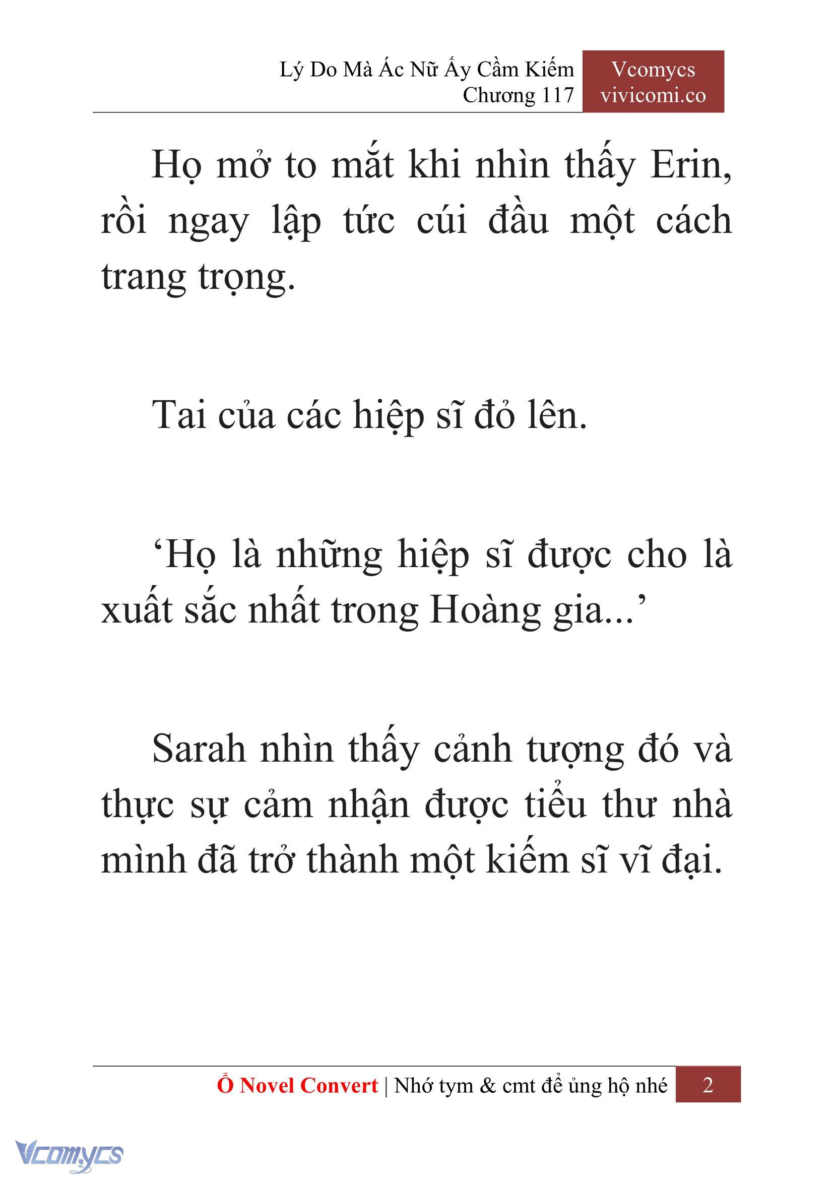 [Novel] Lý Do Mà Ác Nữ Ấy Cầm Kiếm Chapter 117 - Trang 5