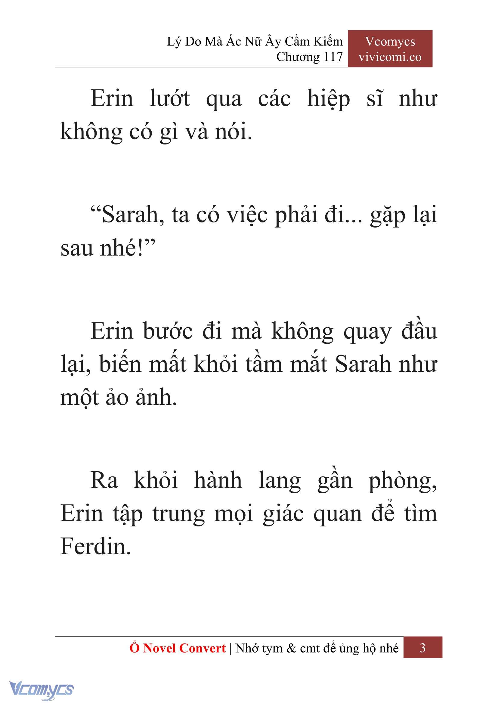 [Novel] Lý Do Mà Ác Nữ Ấy Cầm Kiếm Chapter 117 - Trang 6