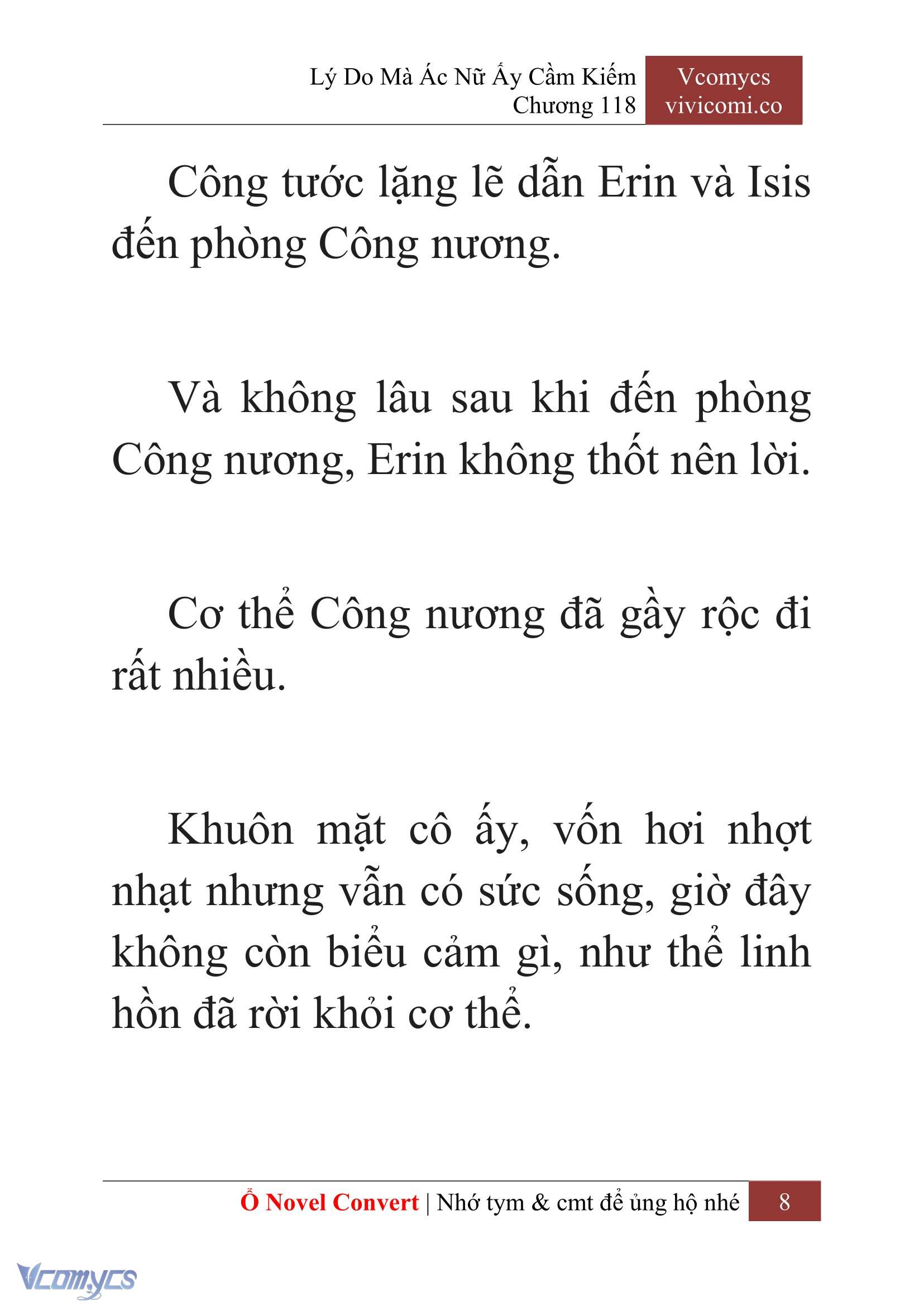 [Novel] Lý Do Mà Ác Nữ Ấy Cầm Kiếm Chapter 118 - Trang 11