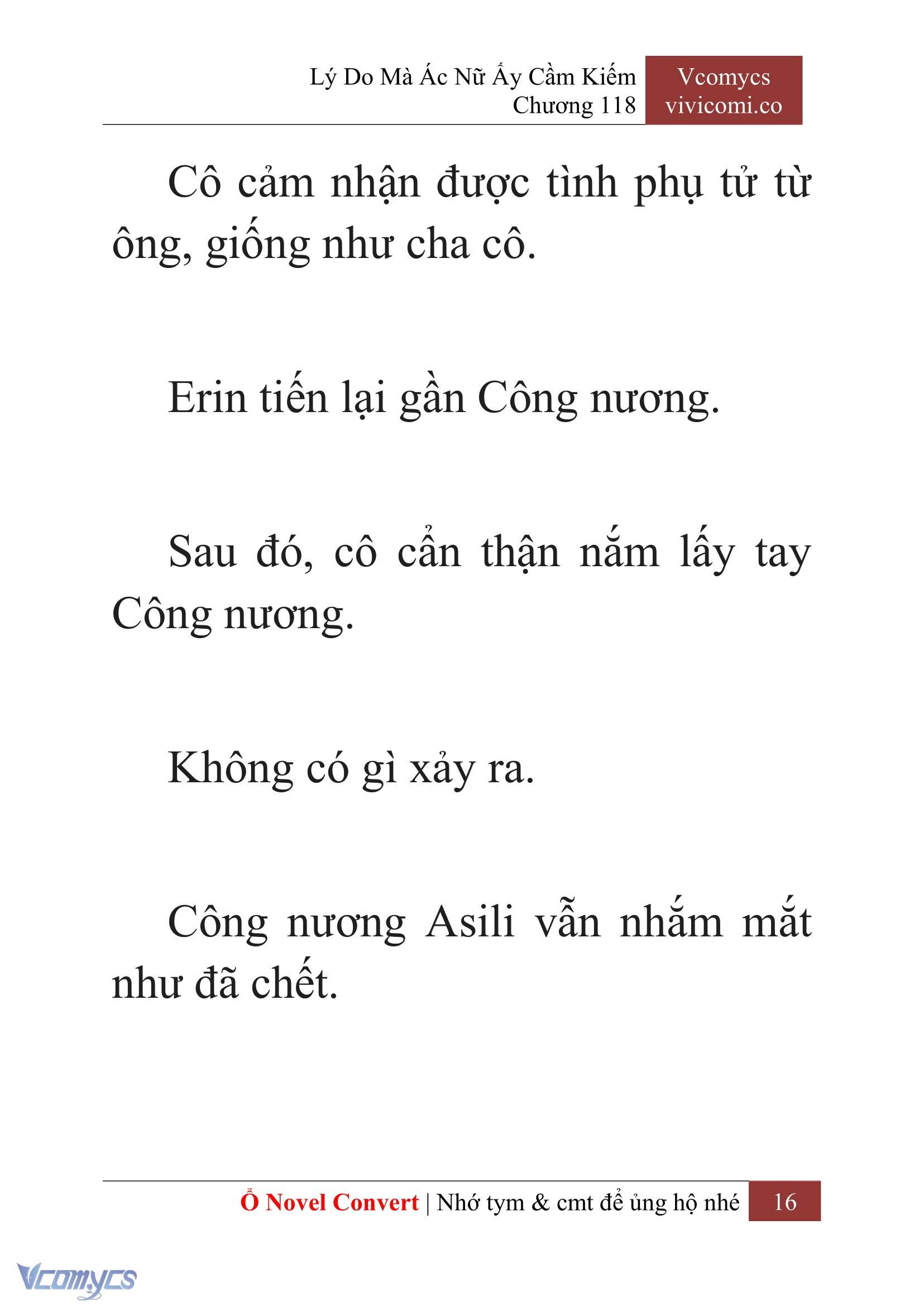 [Novel] Lý Do Mà Ác Nữ Ấy Cầm Kiếm Chapter 118 - Trang 19