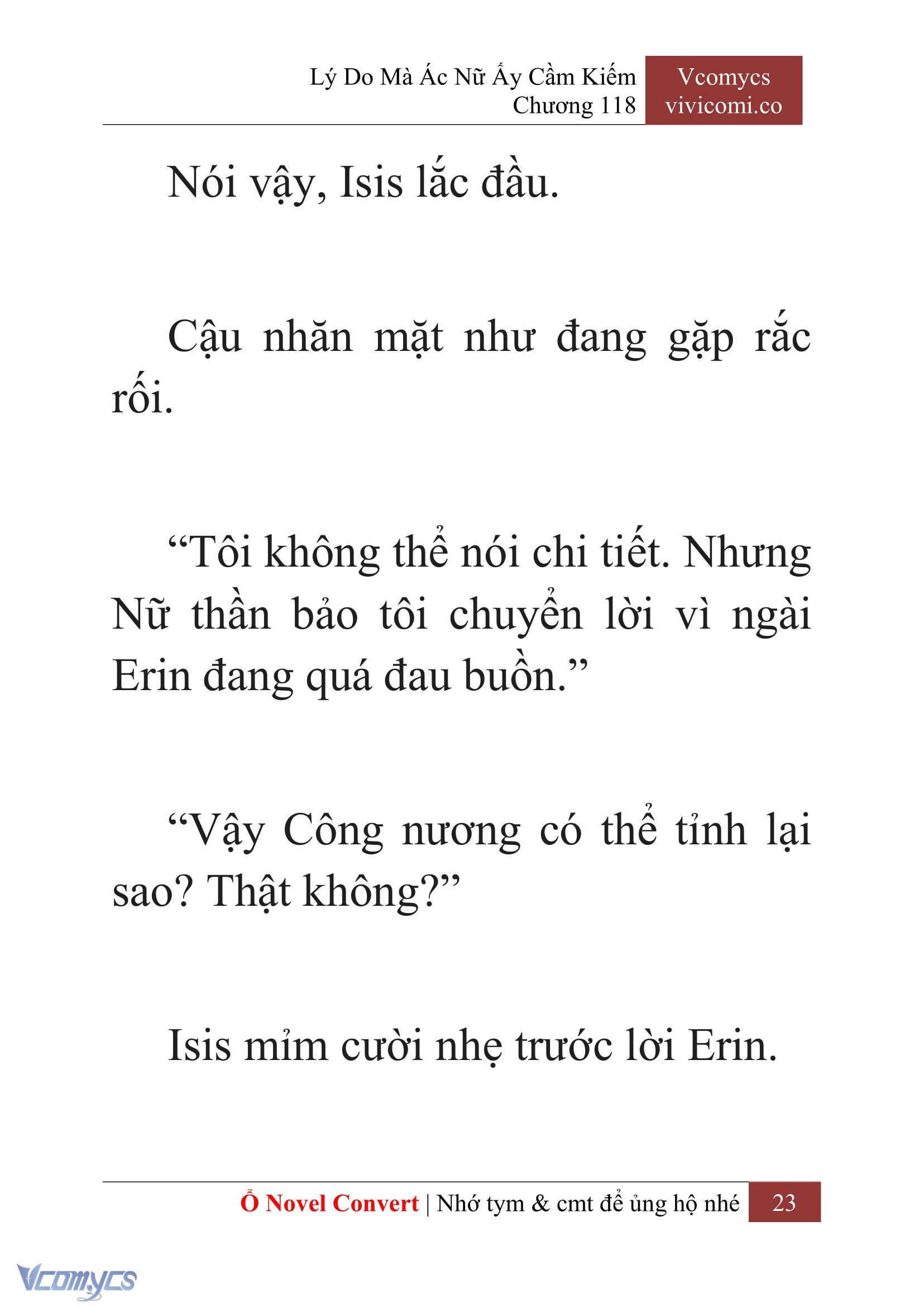 [Novel] Lý Do Mà Ác Nữ Ấy Cầm Kiếm Chapter 118 - Trang 26