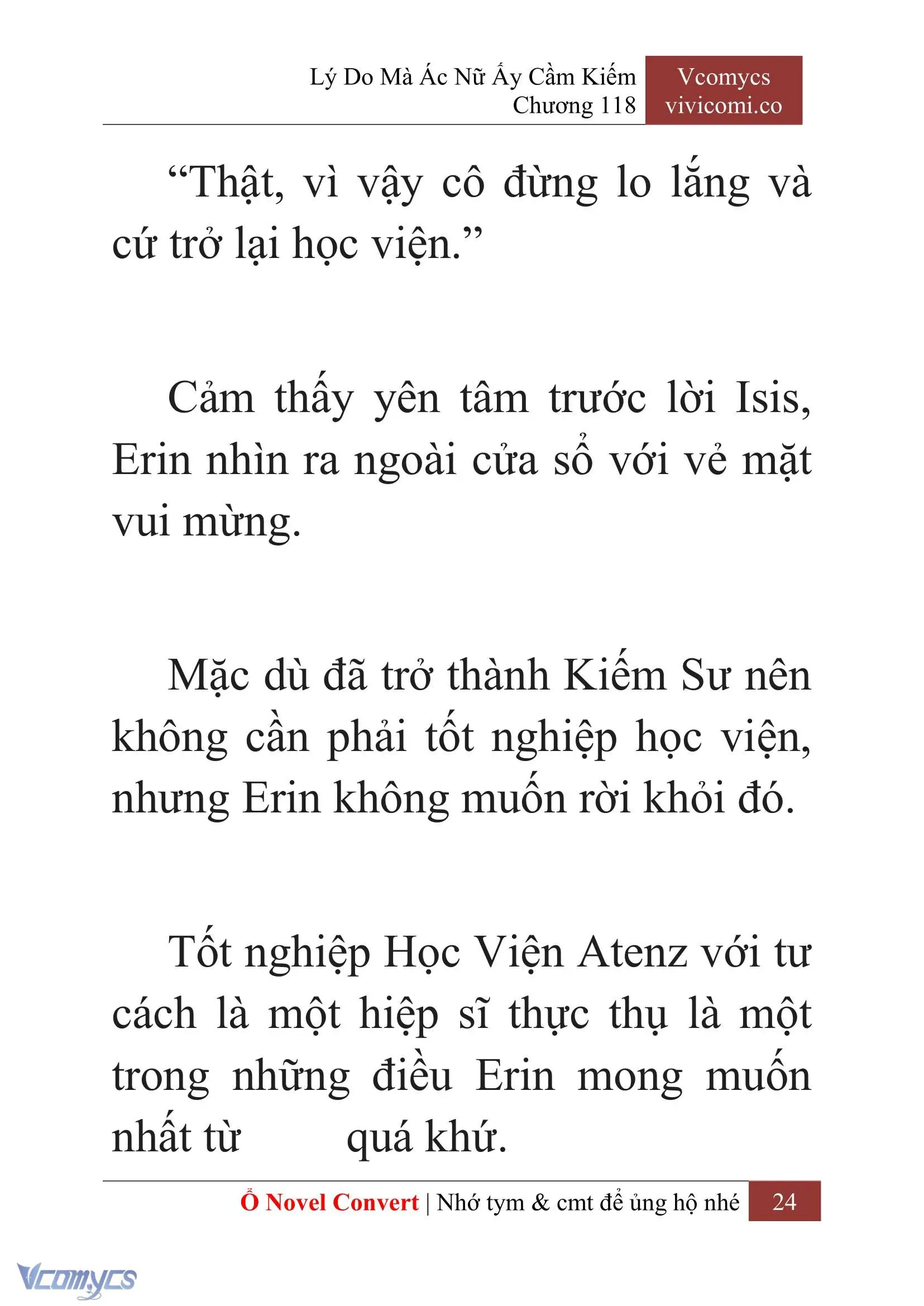 [Novel] Lý Do Mà Ác Nữ Ấy Cầm Kiếm Chapter 118 - Trang 27