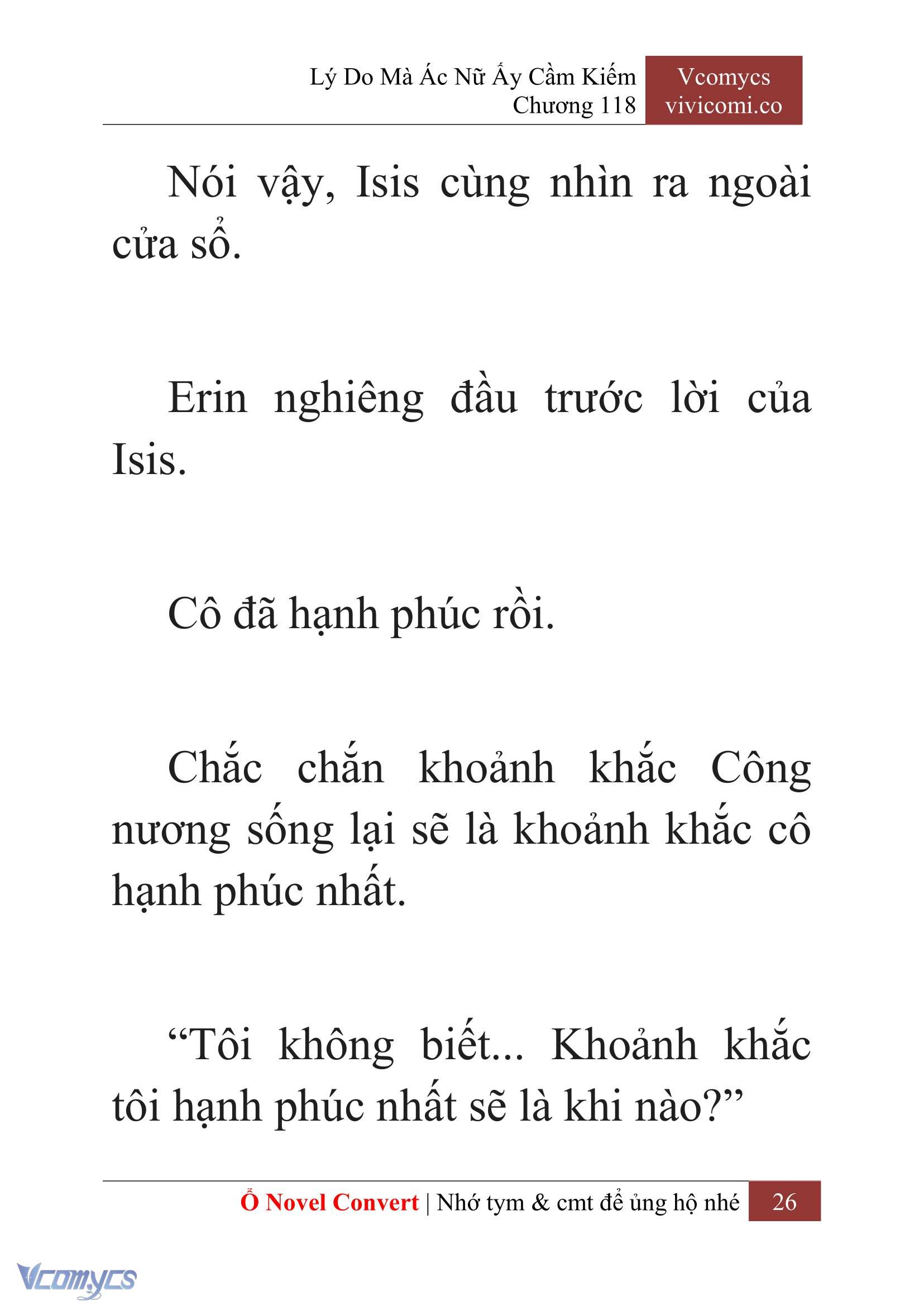 [Novel] Lý Do Mà Ác Nữ Ấy Cầm Kiếm Chapter 118 - Trang 29