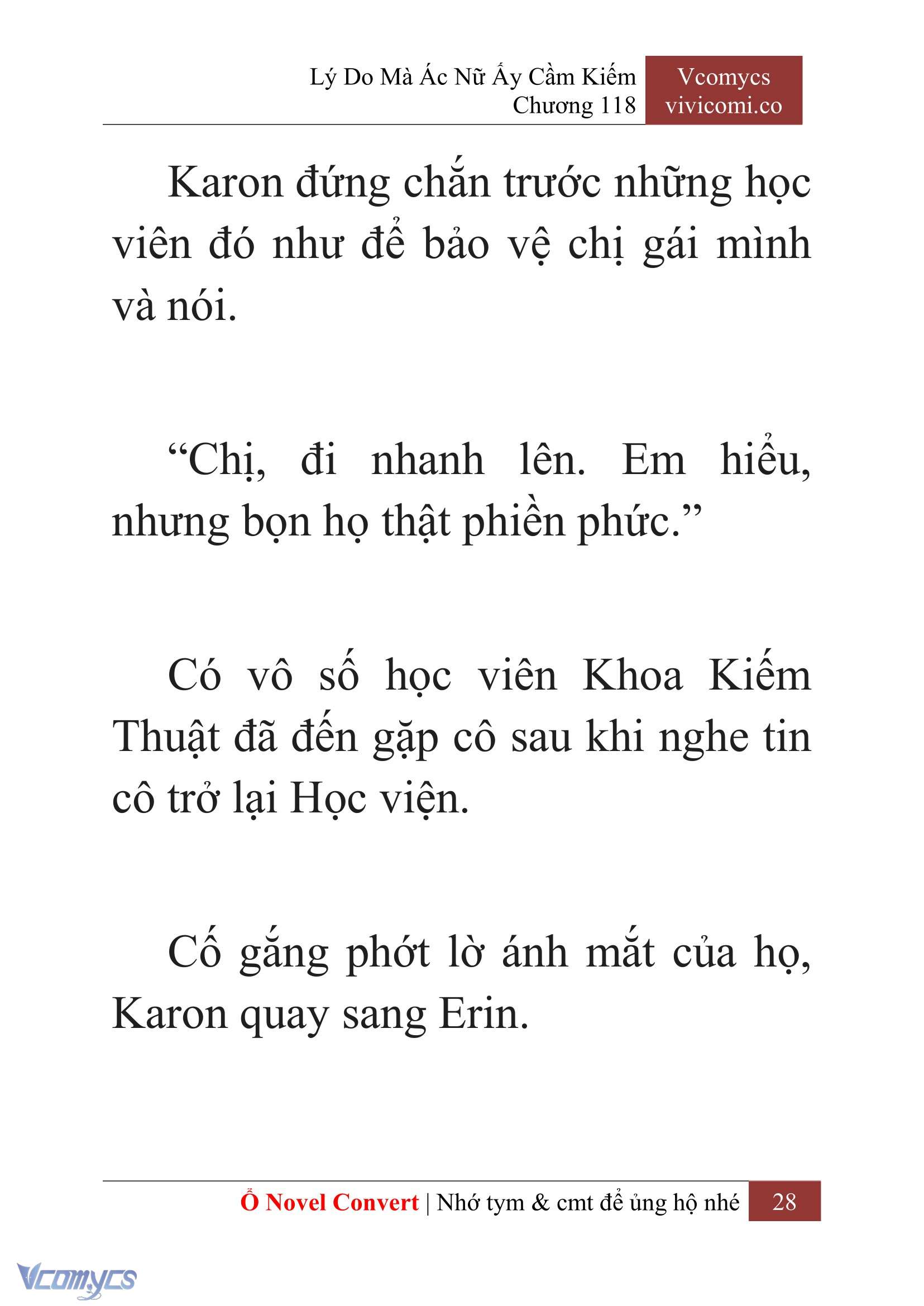 [Novel] Lý Do Mà Ác Nữ Ấy Cầm Kiếm Chapter 118 - Trang 31