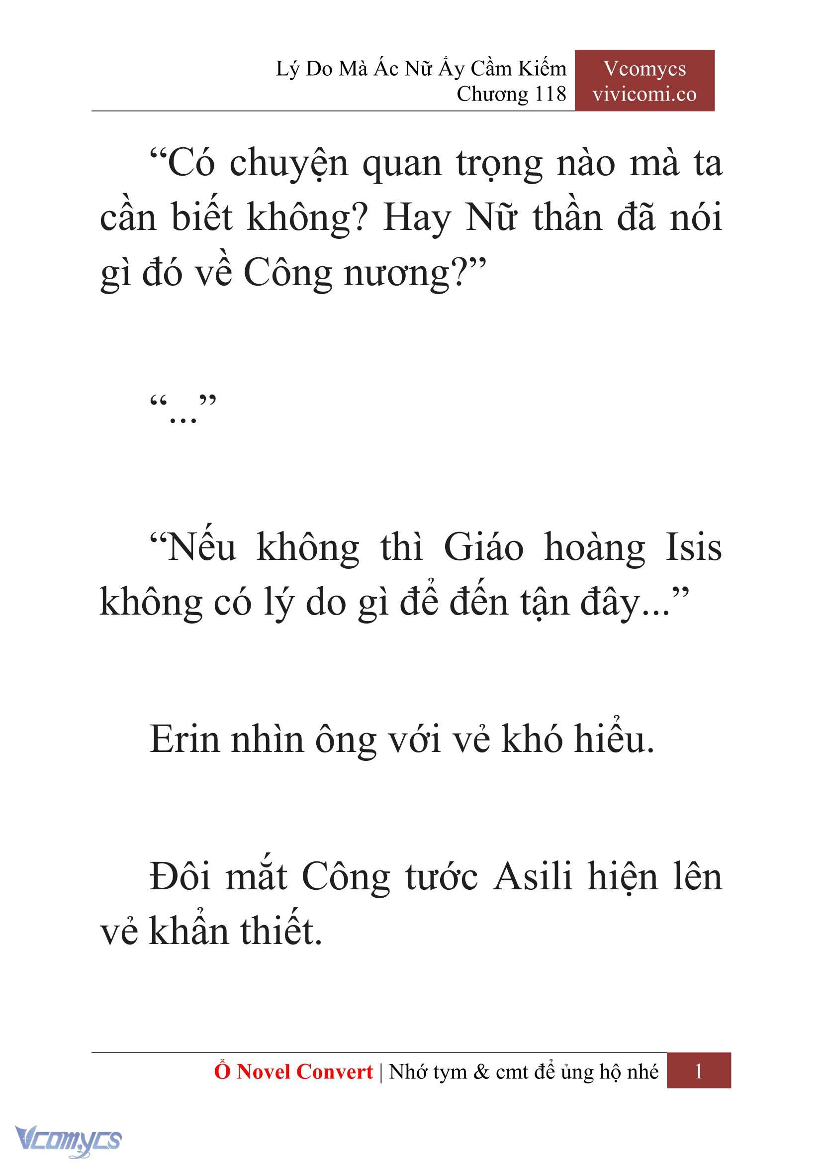 [Novel] Lý Do Mà Ác Nữ Ấy Cầm Kiếm Chapter 118 - Trang 4
