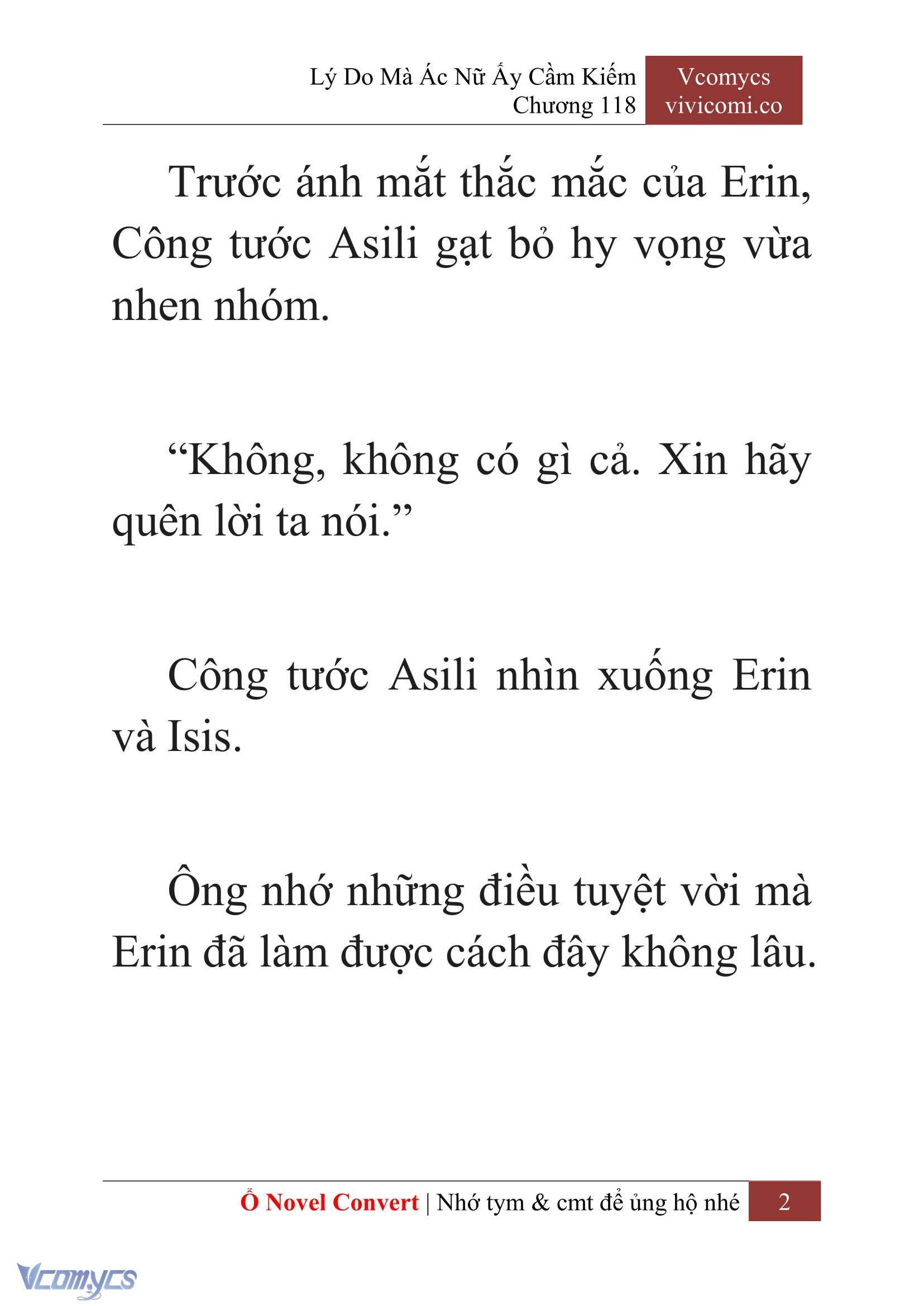 [Novel] Lý Do Mà Ác Nữ Ấy Cầm Kiếm Chapter 118 - Trang 5