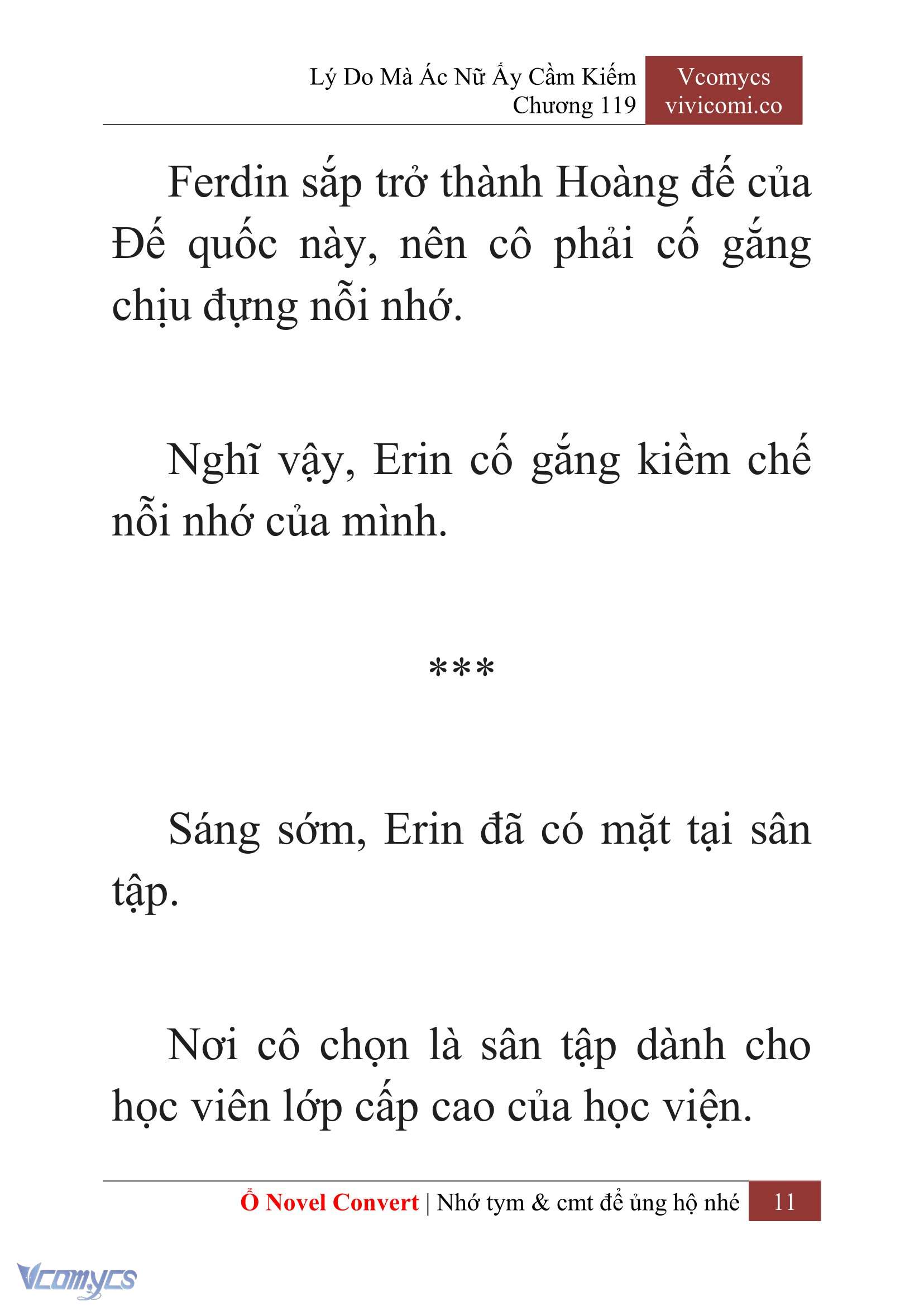 [Novel] Lý Do Mà Ác Nữ Ấy Cầm Kiếm Chapter 119 - Trang 14