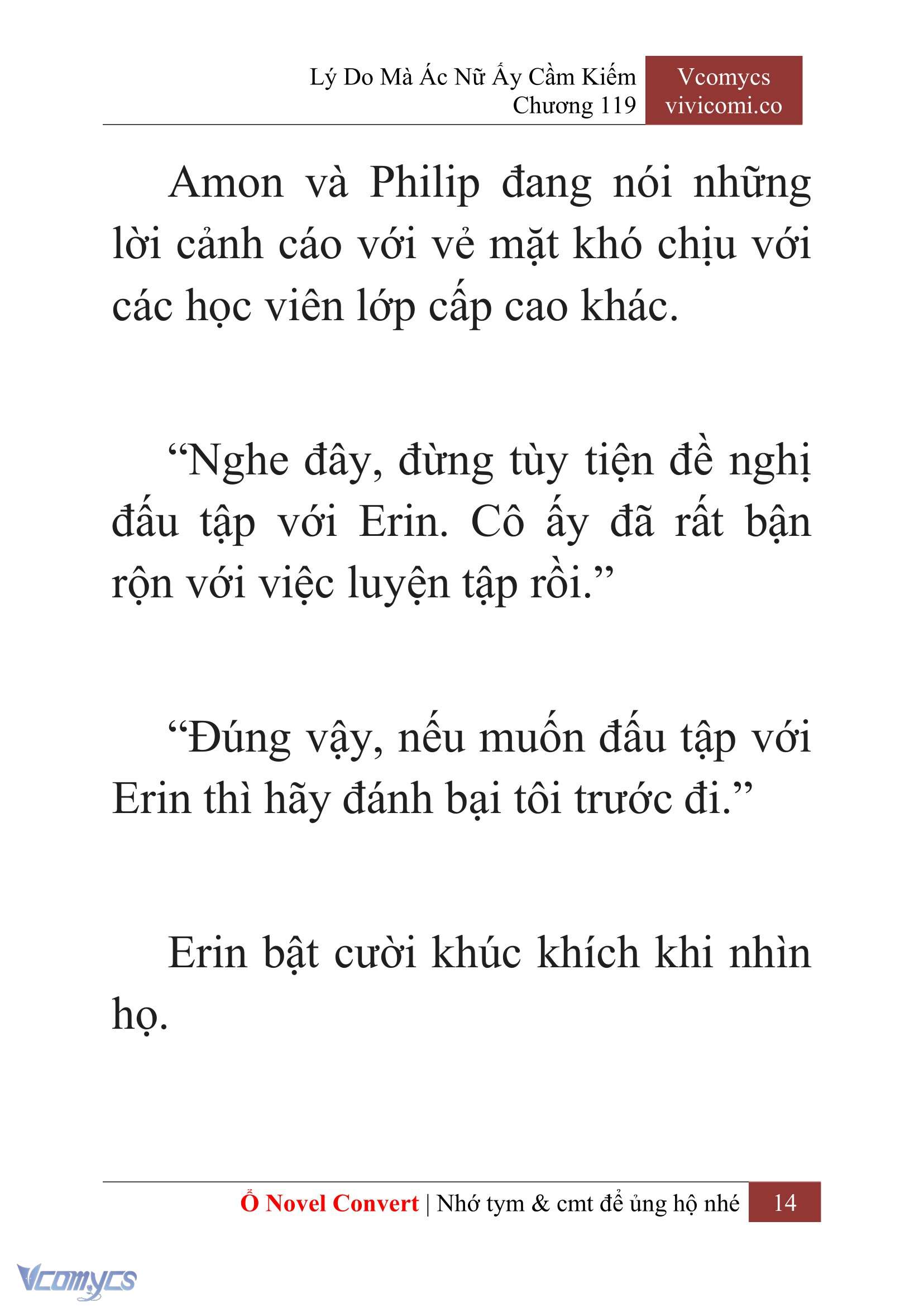 [Novel] Lý Do Mà Ác Nữ Ấy Cầm Kiếm Chapter 119 - Trang 17