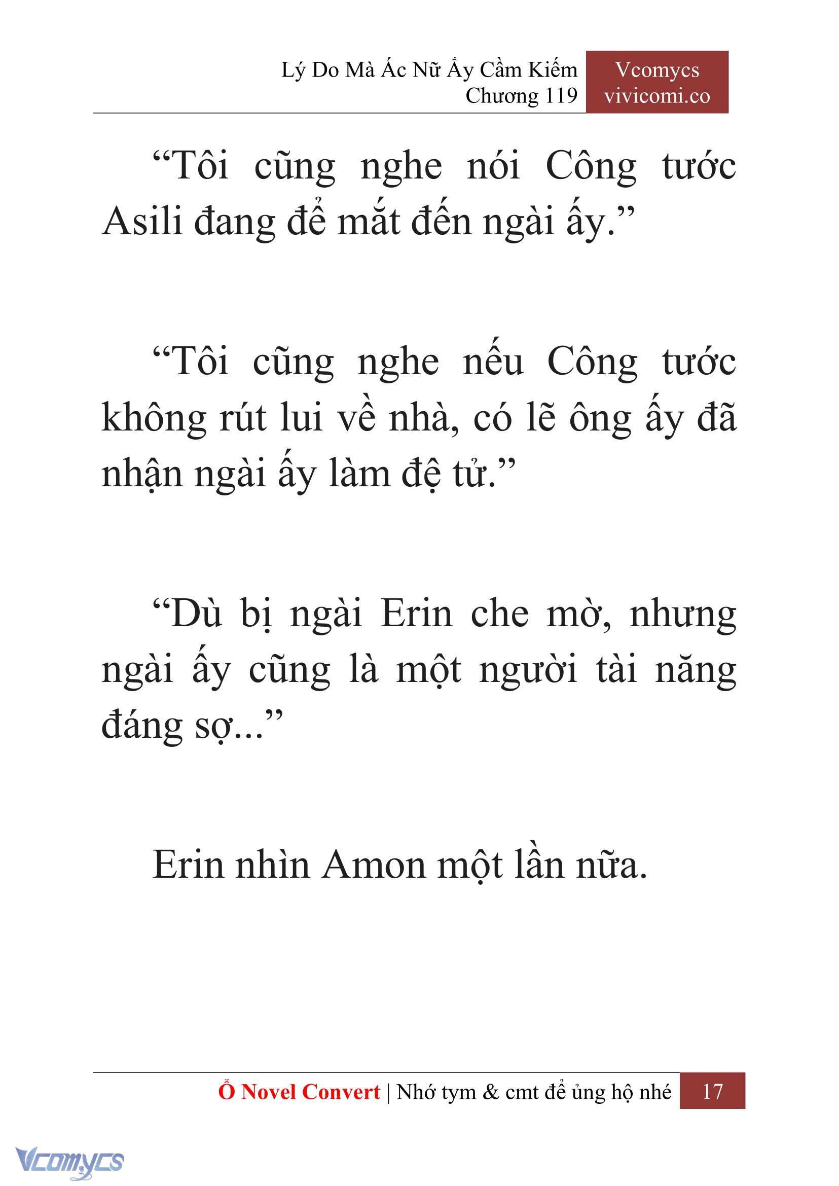 [Novel] Lý Do Mà Ác Nữ Ấy Cầm Kiếm Chapter 119 - Trang 20