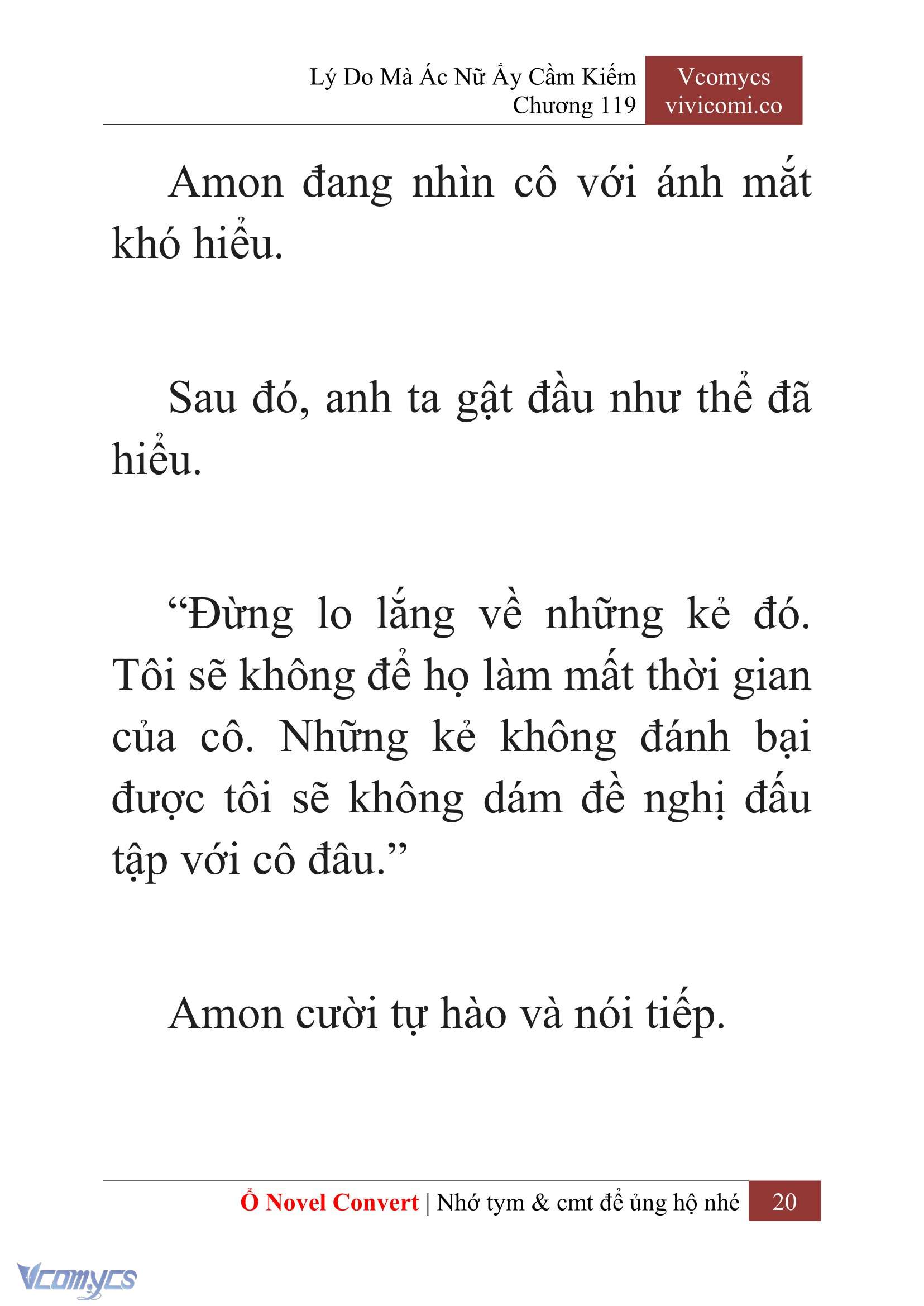 [Novel] Lý Do Mà Ác Nữ Ấy Cầm Kiếm Chapter 119 - Trang 23