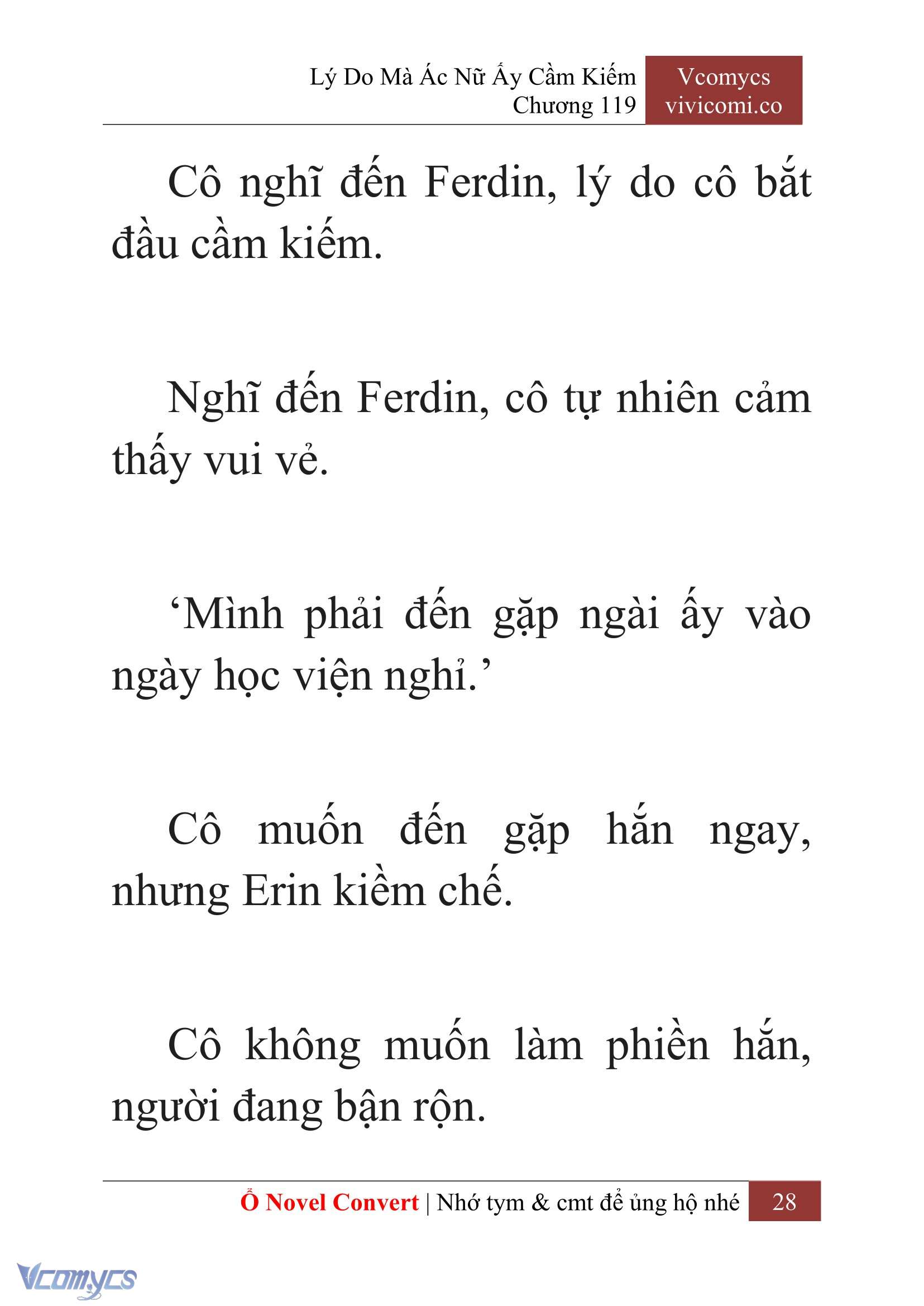 [Novel] Lý Do Mà Ác Nữ Ấy Cầm Kiếm Chapter 119 - Trang 31