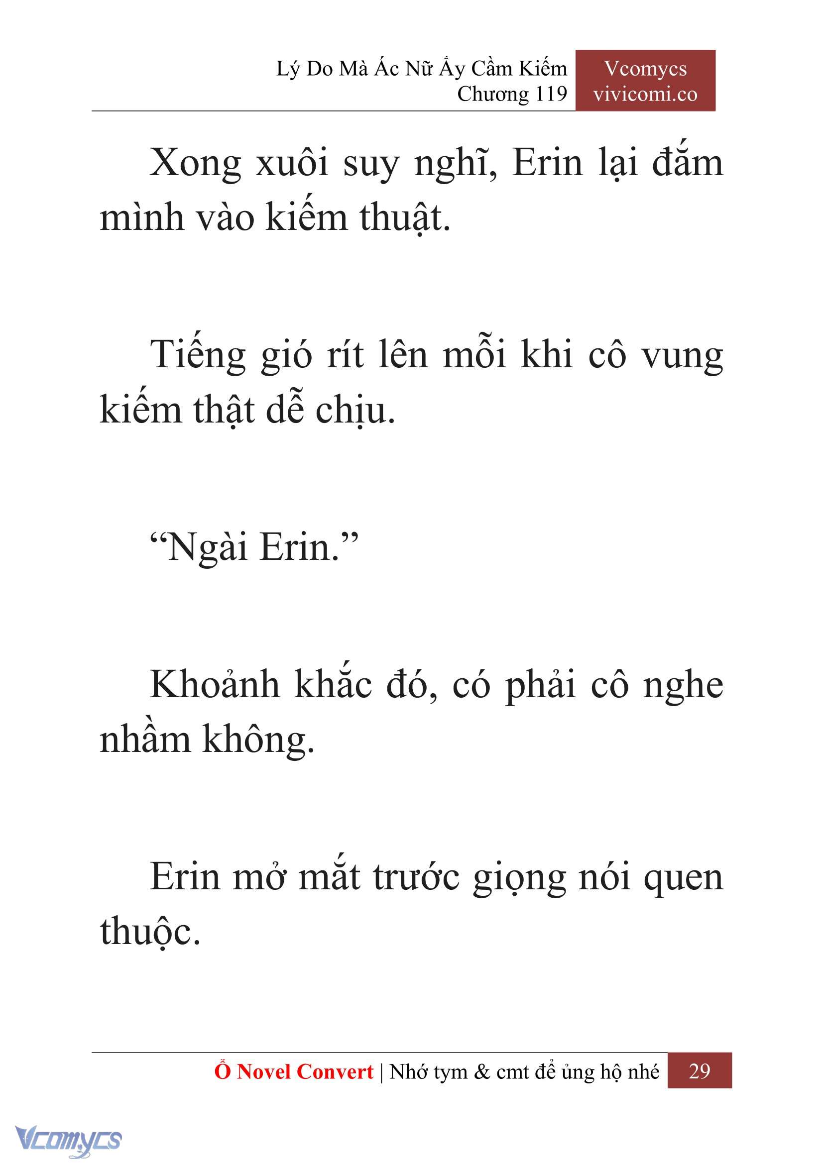 [Novel] Lý Do Mà Ác Nữ Ấy Cầm Kiếm Chapter 119 - Trang 32