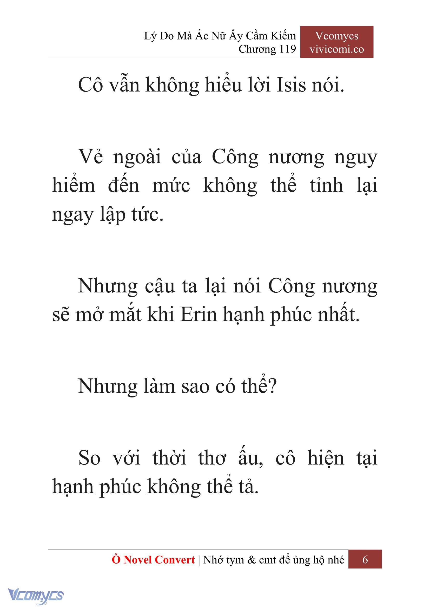 [Novel] Lý Do Mà Ác Nữ Ấy Cầm Kiếm Chapter 119 - Trang 9