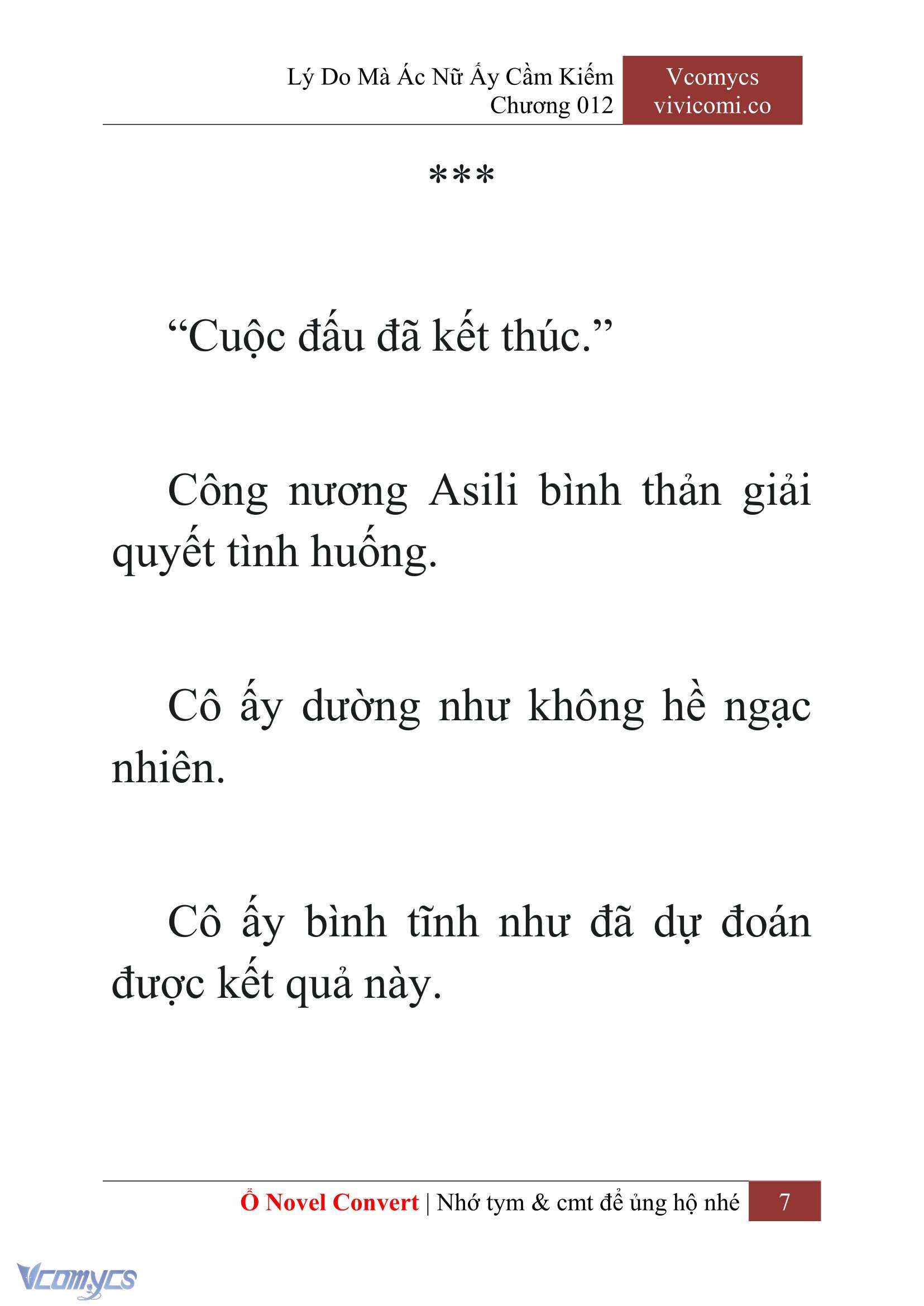 [Novel] Lý Do Mà Ác Nữ Ấy Cầm Kiếm Chapter 12 - Trang 10