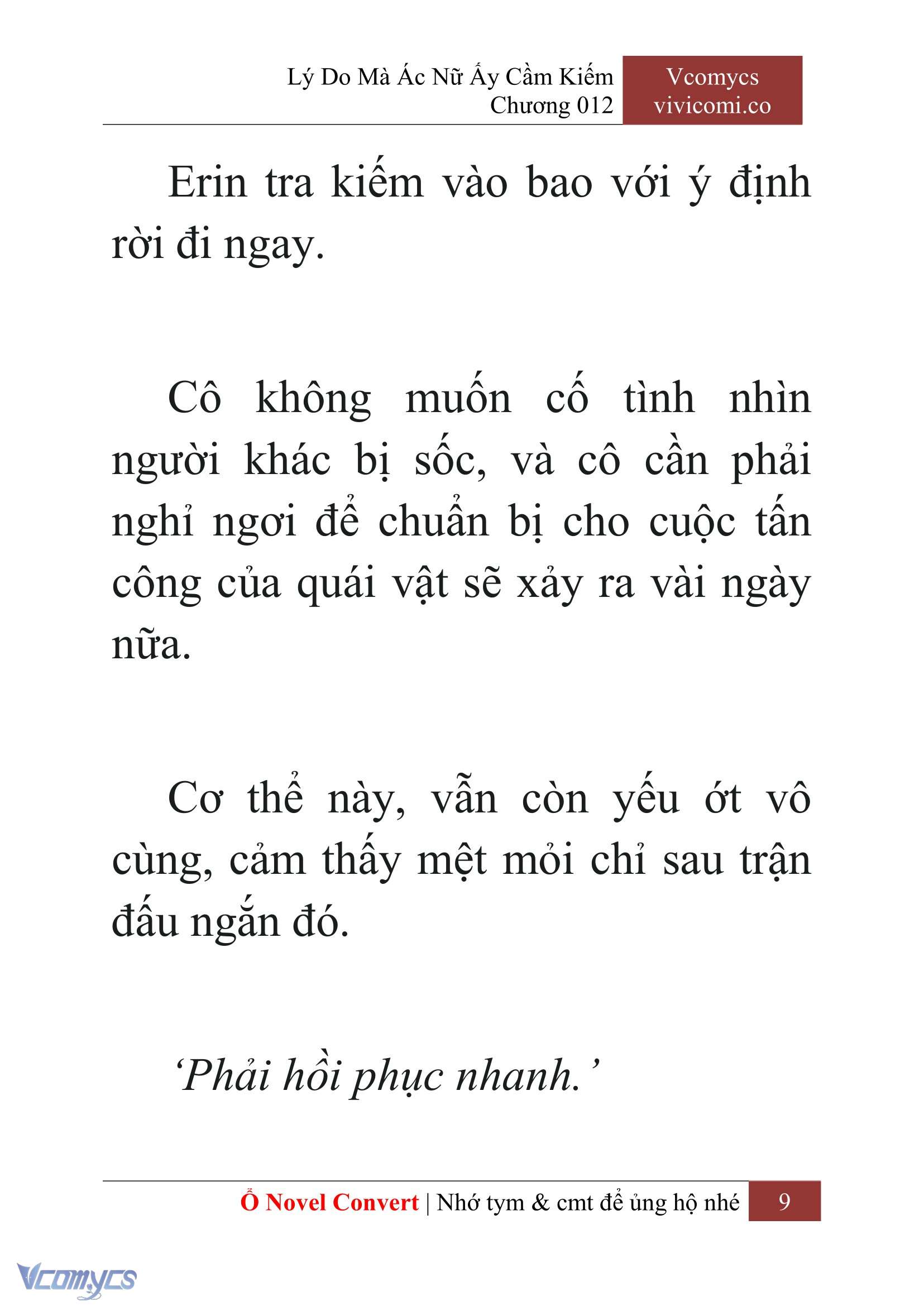 [Novel] Lý Do Mà Ác Nữ Ấy Cầm Kiếm Chapter 12 - Trang 12