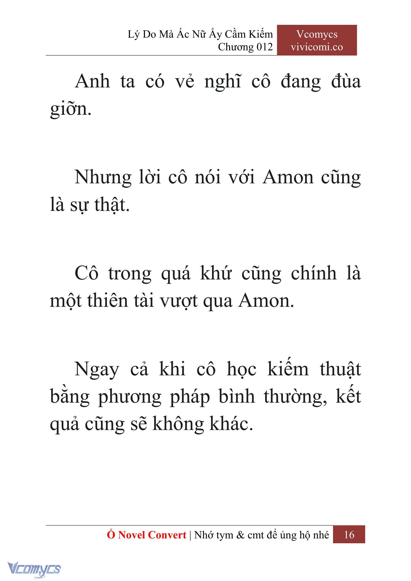 [Novel] Lý Do Mà Ác Nữ Ấy Cầm Kiếm Chapter 12 - Trang 19