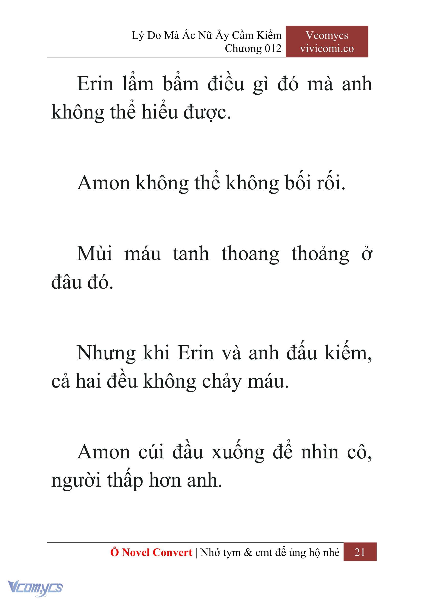 [Novel] Lý Do Mà Ác Nữ Ấy Cầm Kiếm Chapter 12 - Trang 24