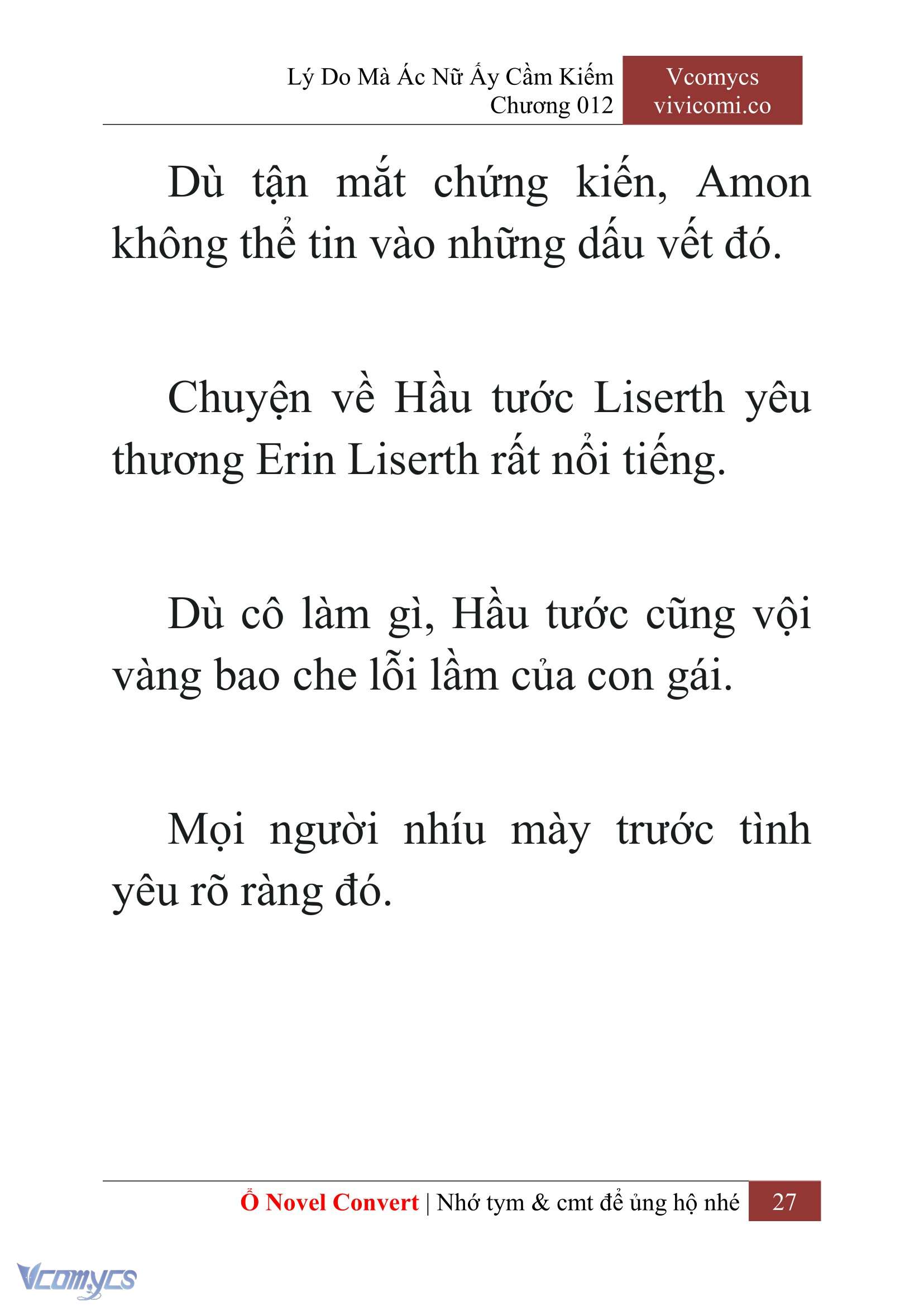[Novel] Lý Do Mà Ác Nữ Ấy Cầm Kiếm Chapter 12 - Trang 30