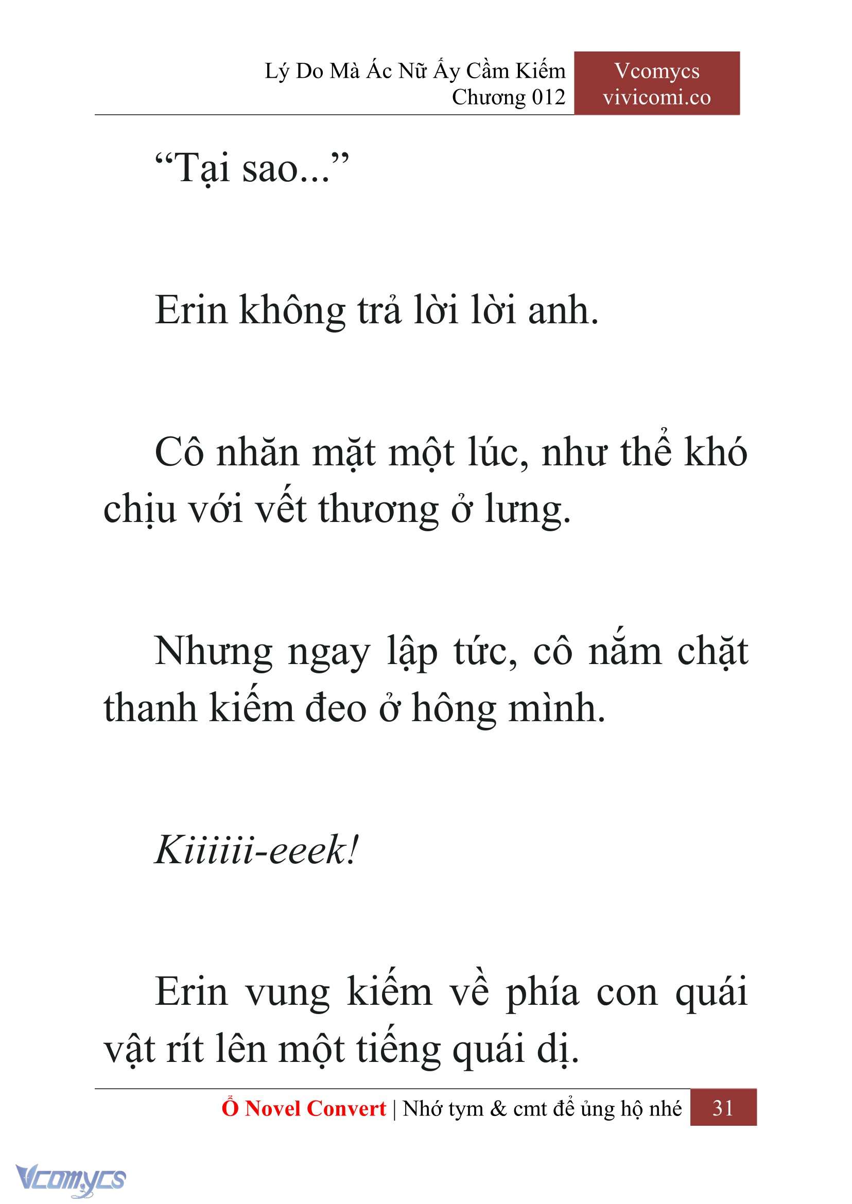 [Novel] Lý Do Mà Ác Nữ Ấy Cầm Kiếm Chapter 12 - Trang 34