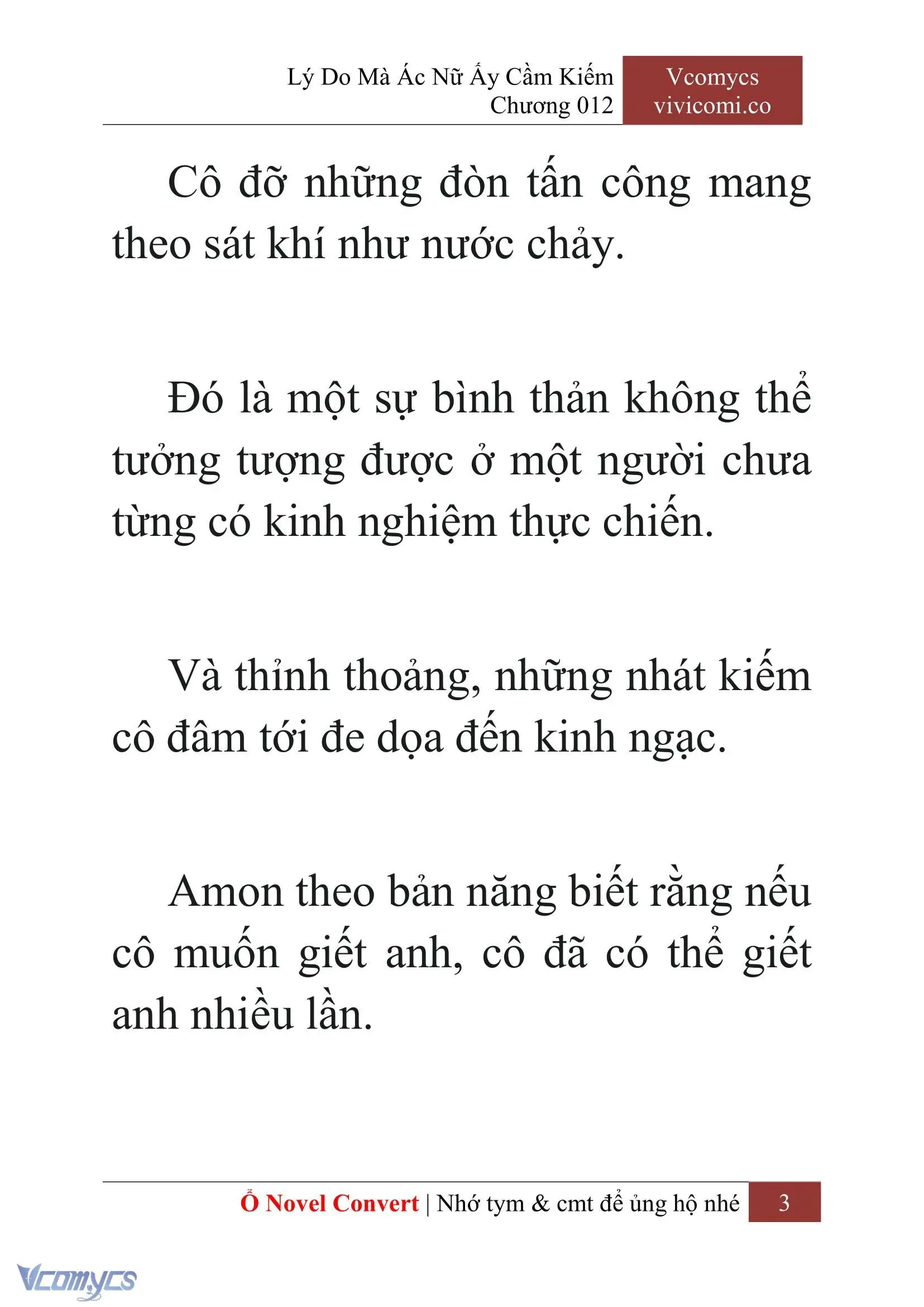 [Novel] Lý Do Mà Ác Nữ Ấy Cầm Kiếm Chapter 12 - Trang 6